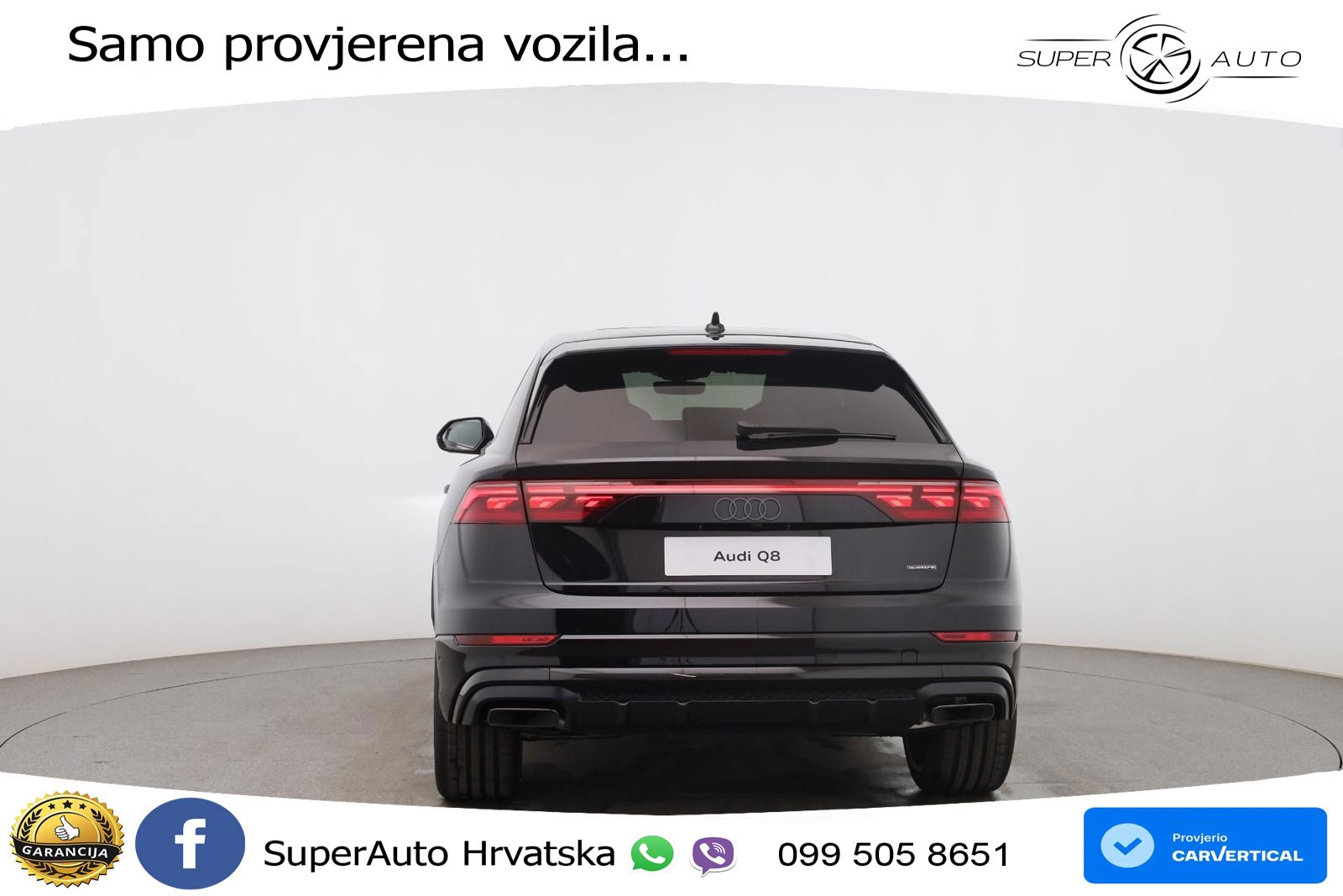 Audi Q8 50 TDI V6 (286 KS) quattro Tiptronic