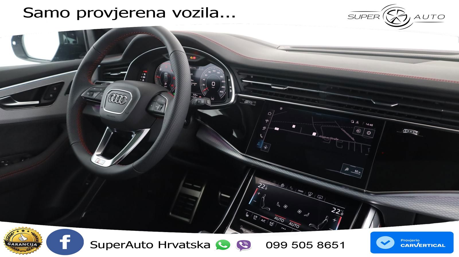 Audi Q8 50 TDI V6 (286 KS) quattro Tiptronic