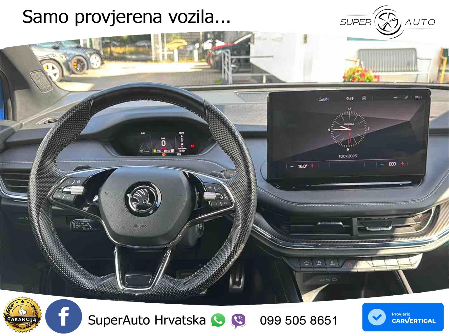 Škoda Enyaq iV 80 82 kWh (204 KS) SportLine