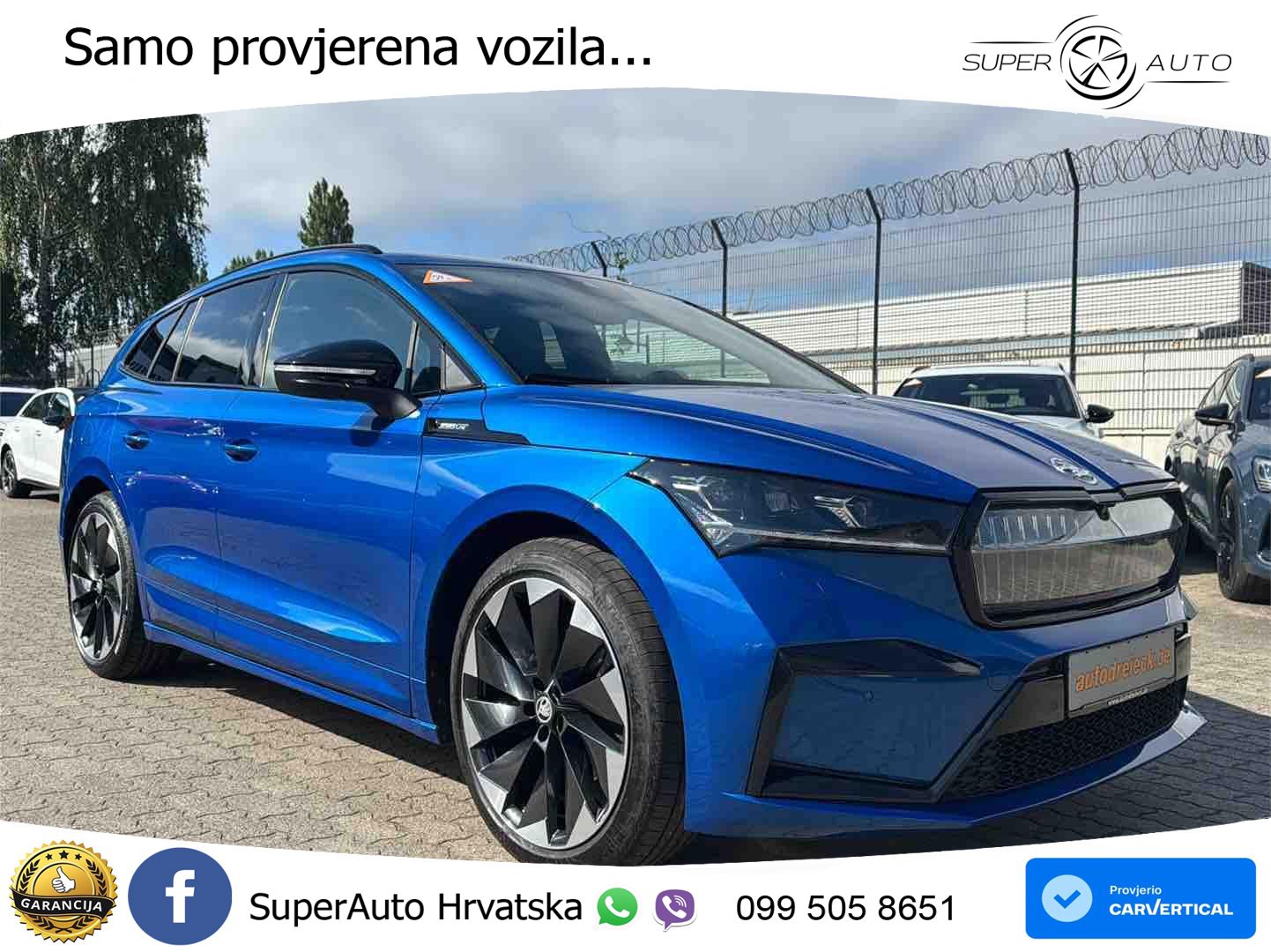 Škoda Enyaq iV 80 82 kWh (204 KS) SportLine