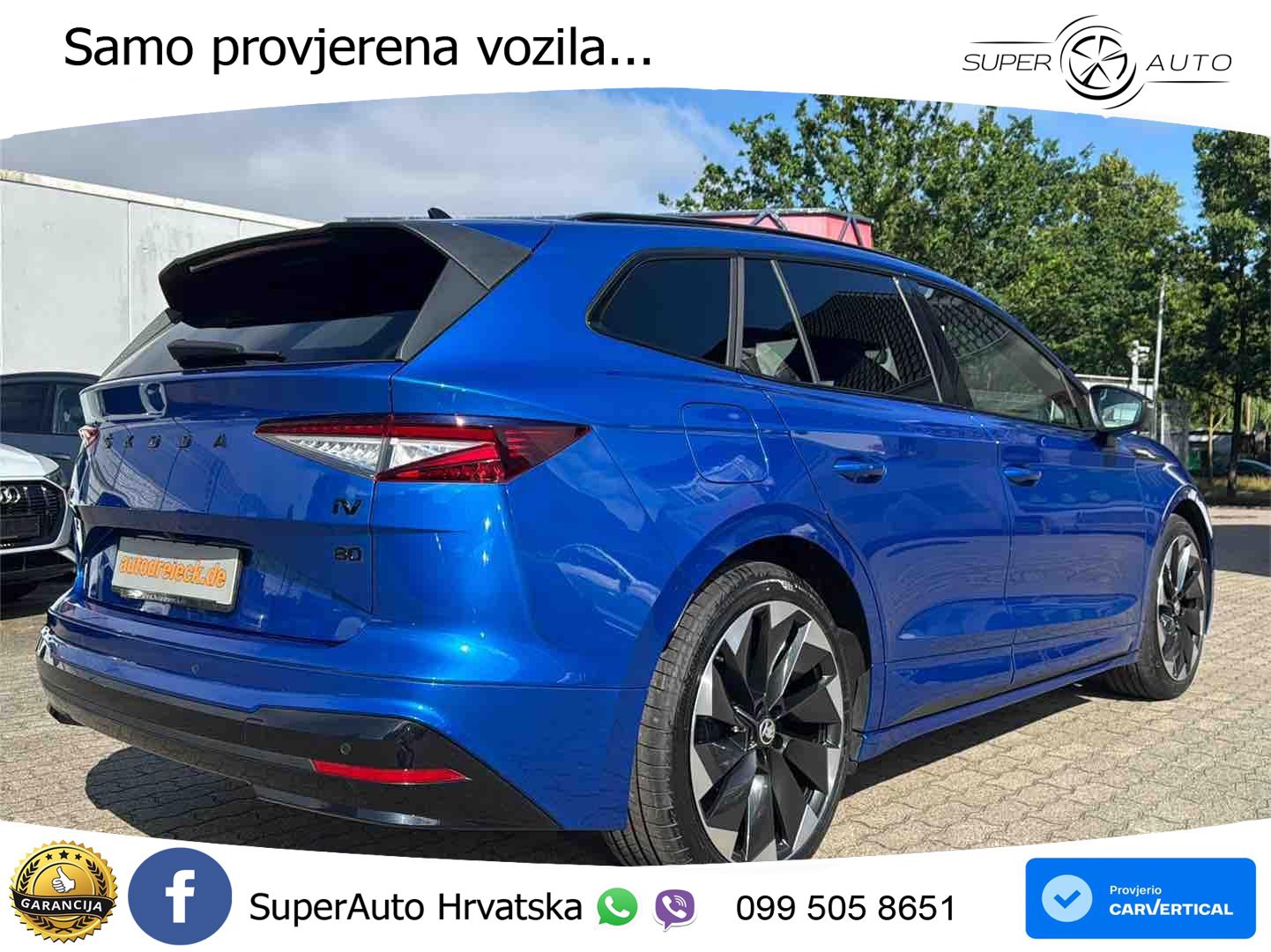 Škoda Enyaq iV 80 82 kWh (204 KS) SportLine
