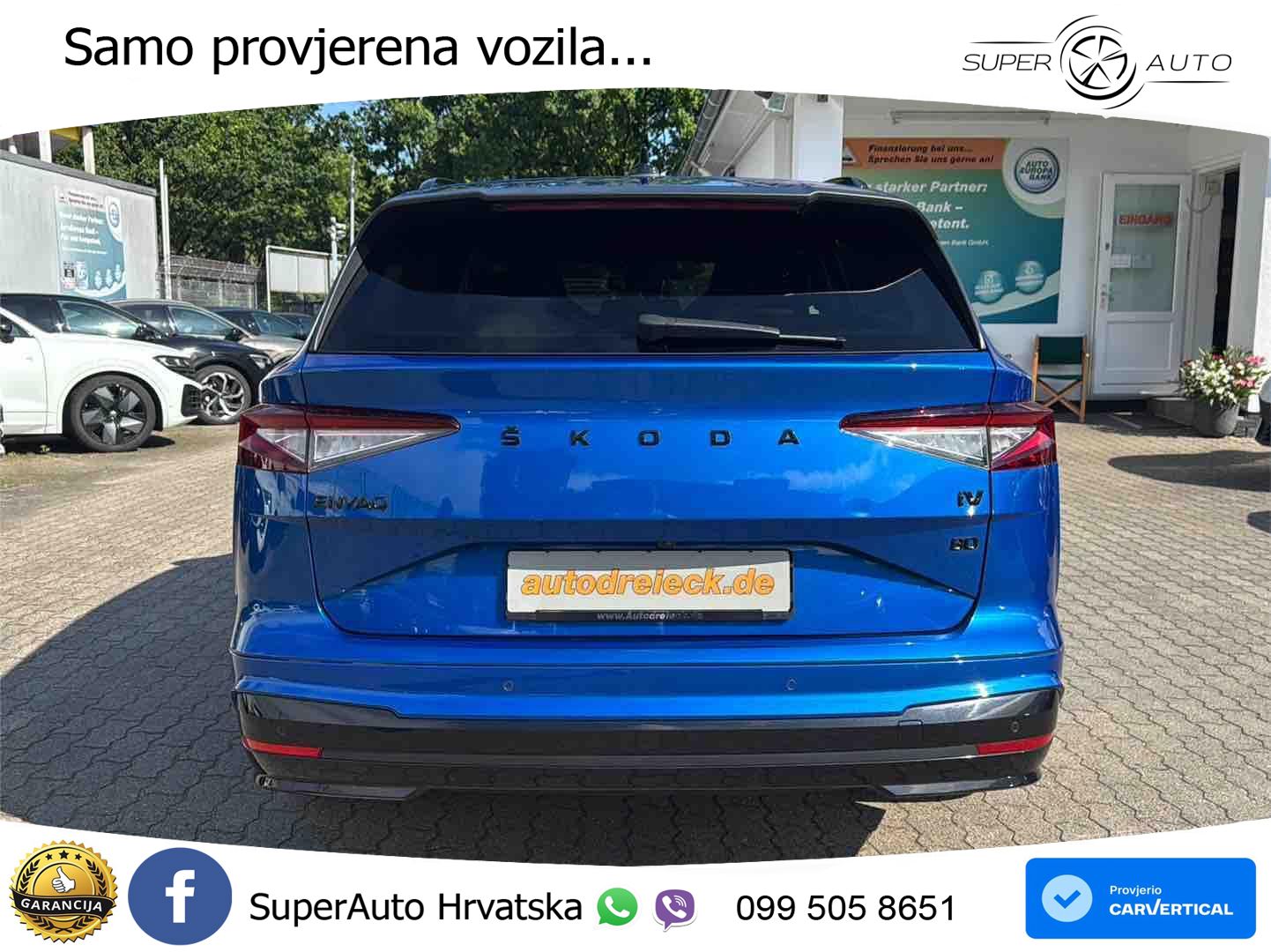 Škoda Enyaq iV 80 82 kWh (204 KS) SportLine