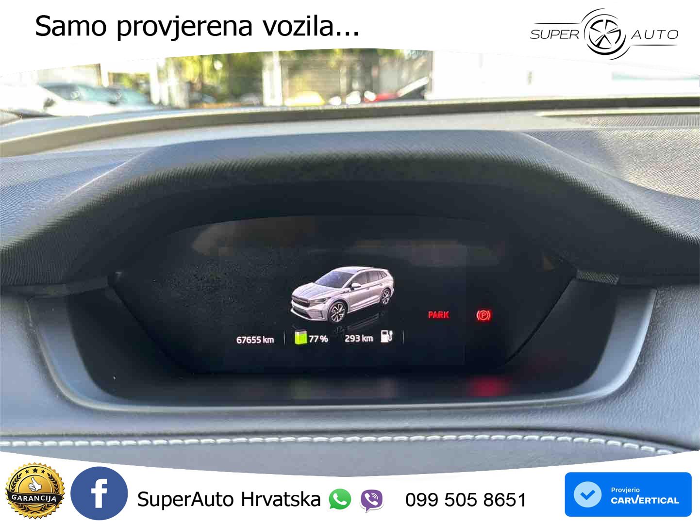 Škoda Enyaq iV 80 82 kWh (204 KS) SportLine