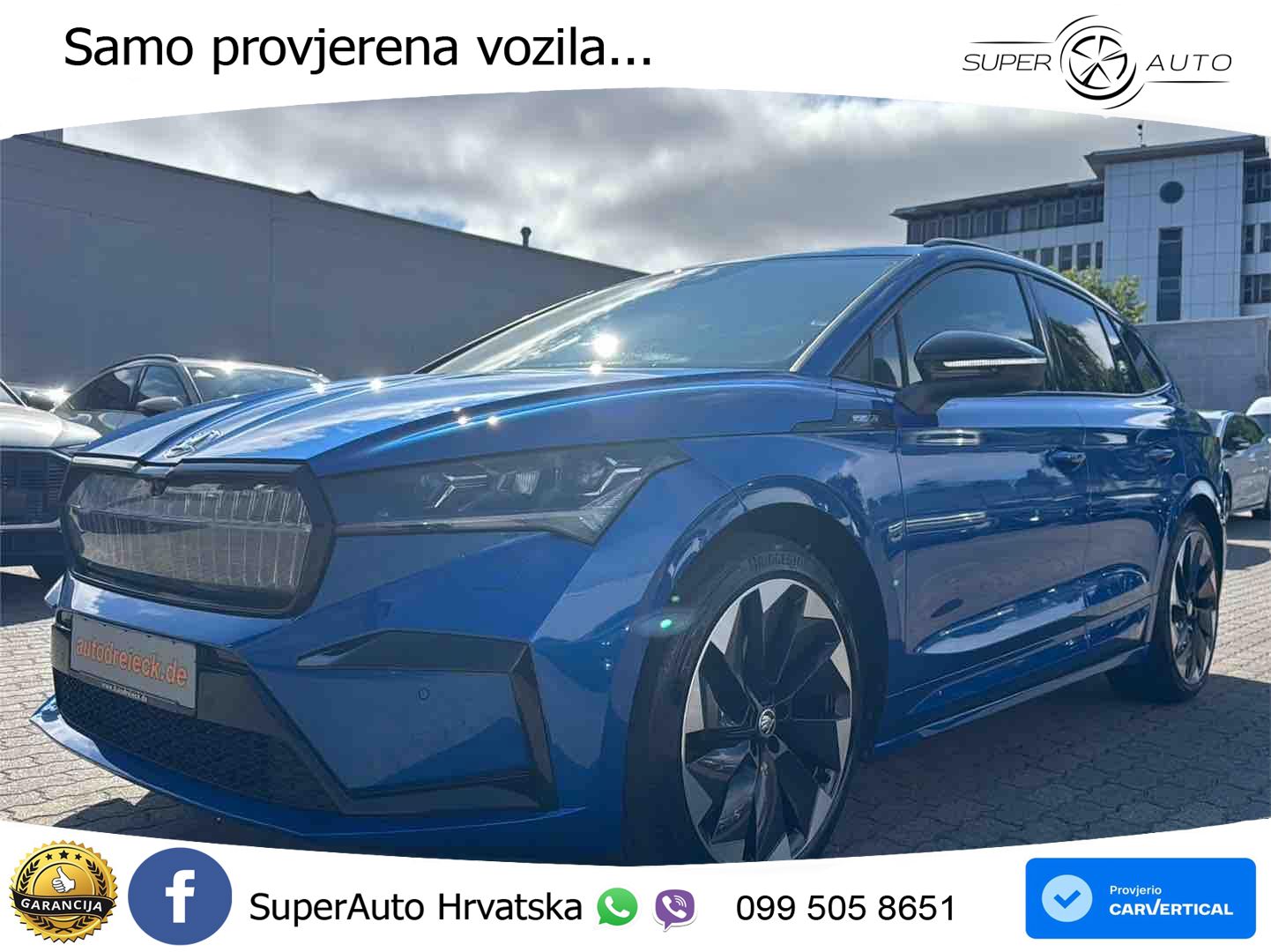 Škoda Enyaq iV 80 82 kWh (204 KS) SportLine