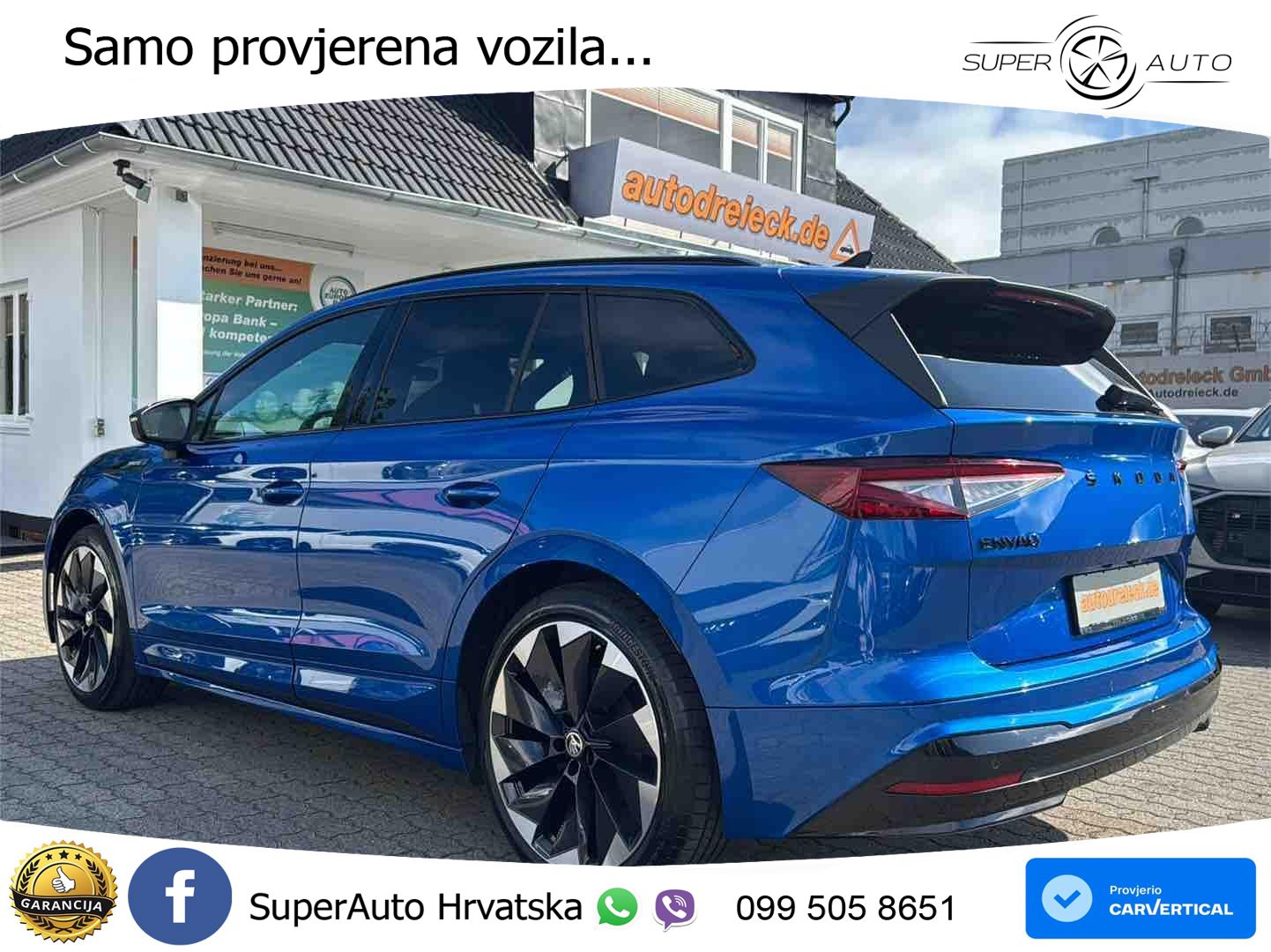 Škoda Enyaq iV 80 82 kWh (204 KS) SportLine