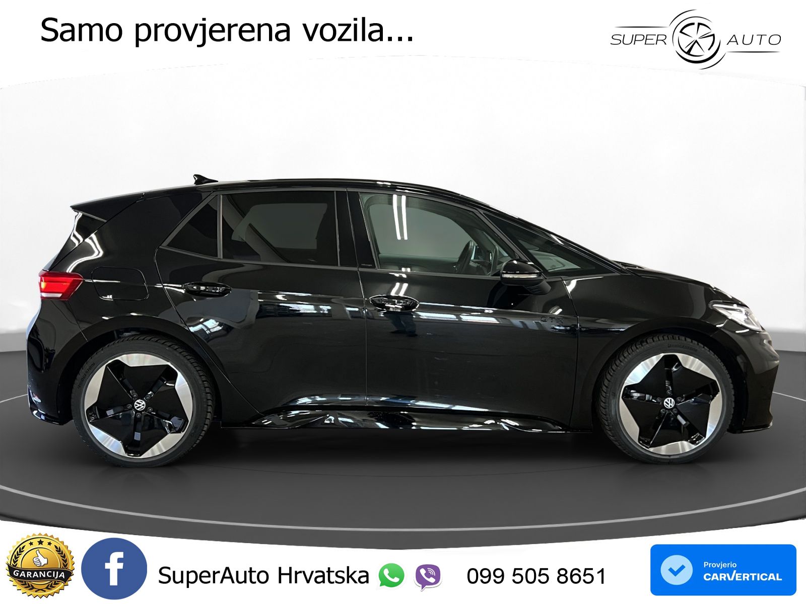 Volkswagen ID.3 GTX 84 kWh (286 KS) LED+GR SJED+ACC