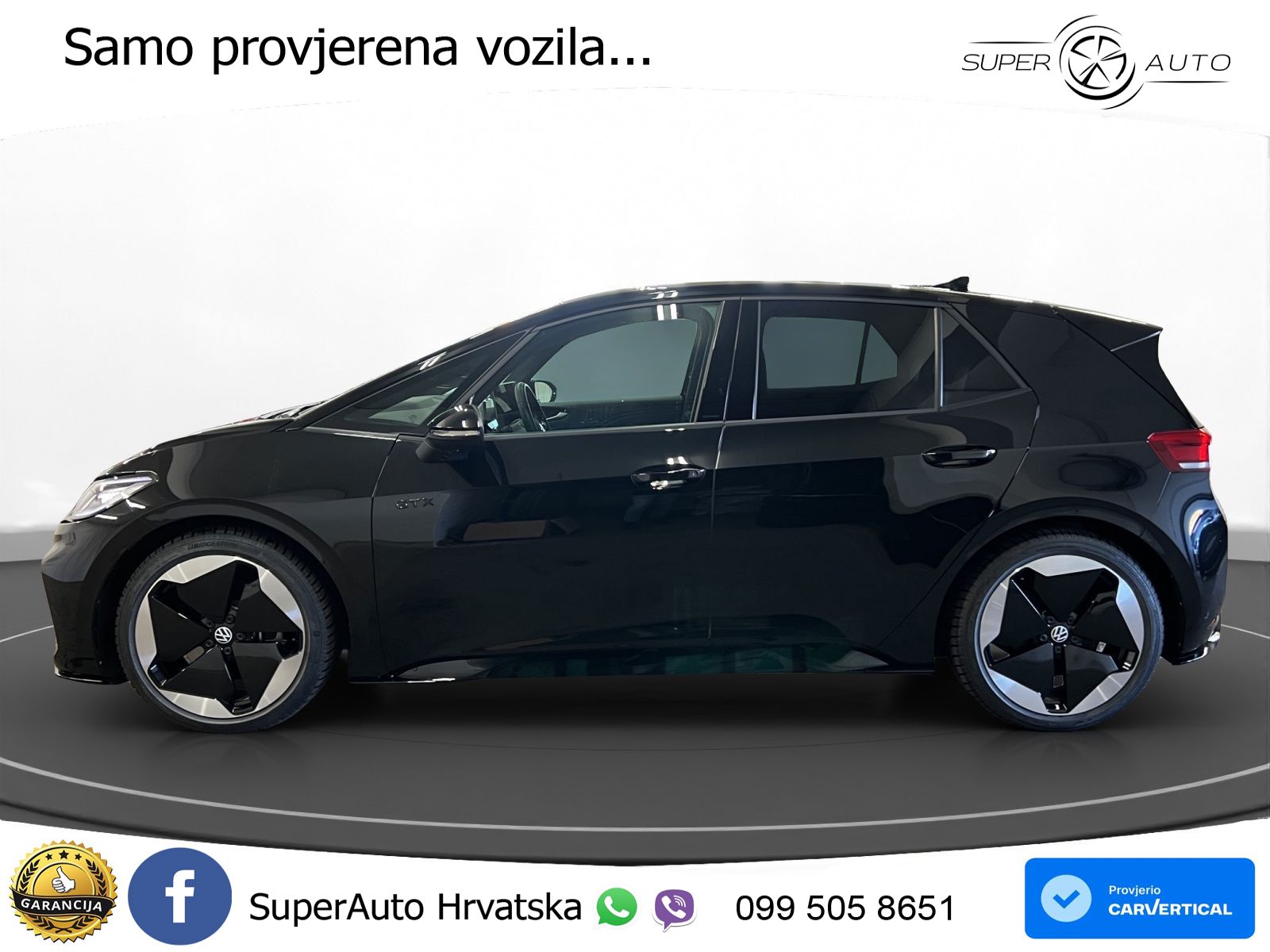Volkswagen ID.3 GTX 84 kWh (286 KS) LED+GR SJED+ACC