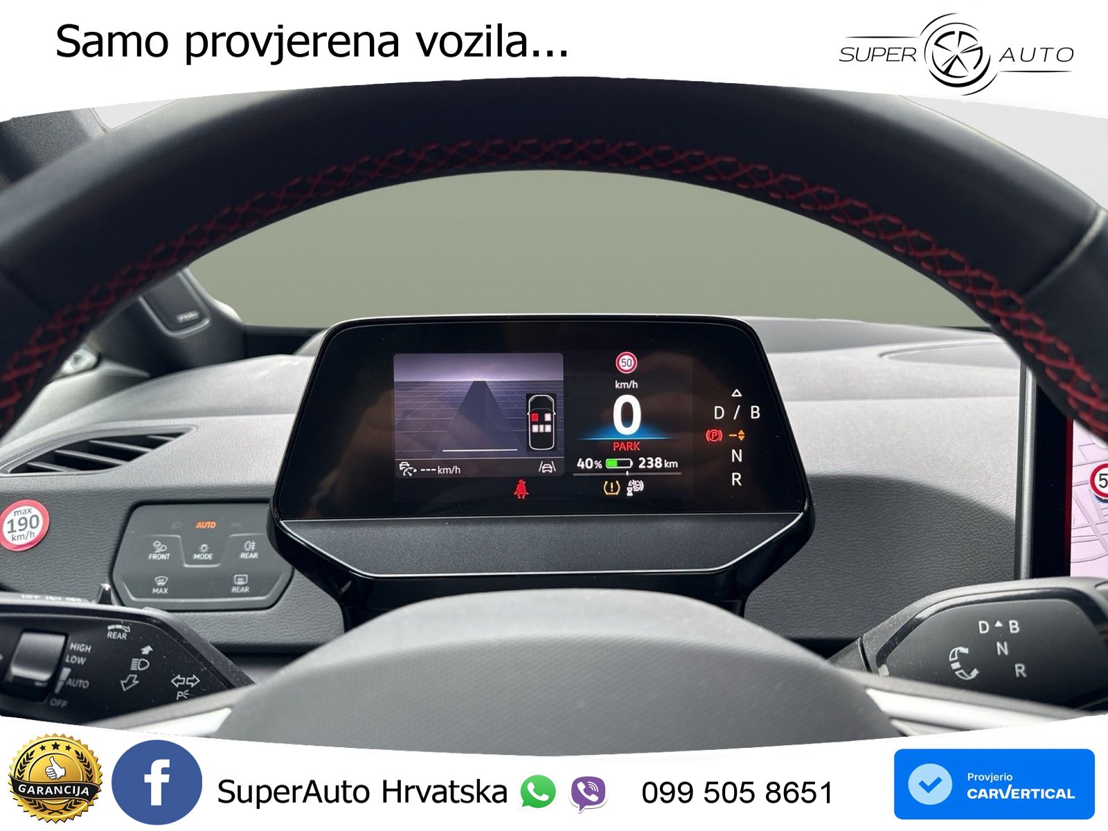 Volkswagen ID.3 GTX 84 kWh (286 KS) LED+GR SJED+ACC