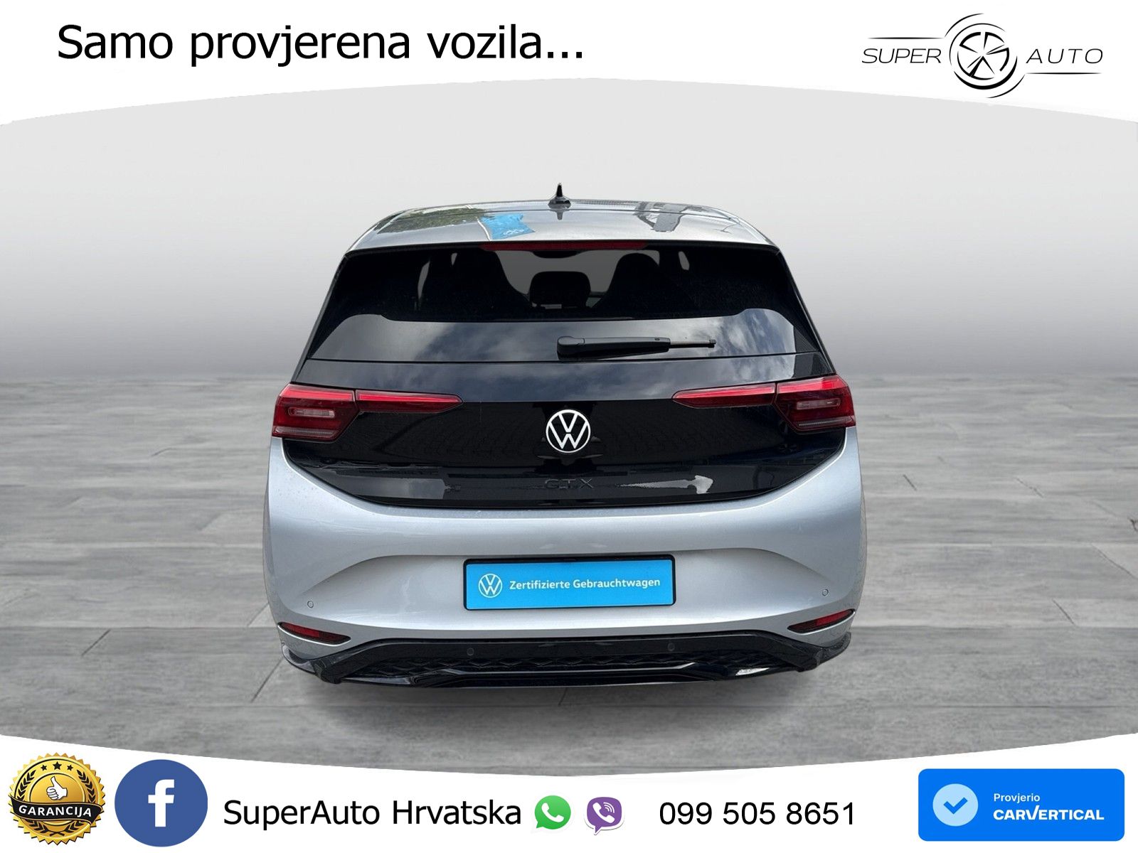 Volkswagen ID.3 GTX 84 kWh (286 KS) LED+GR SJED+ACC