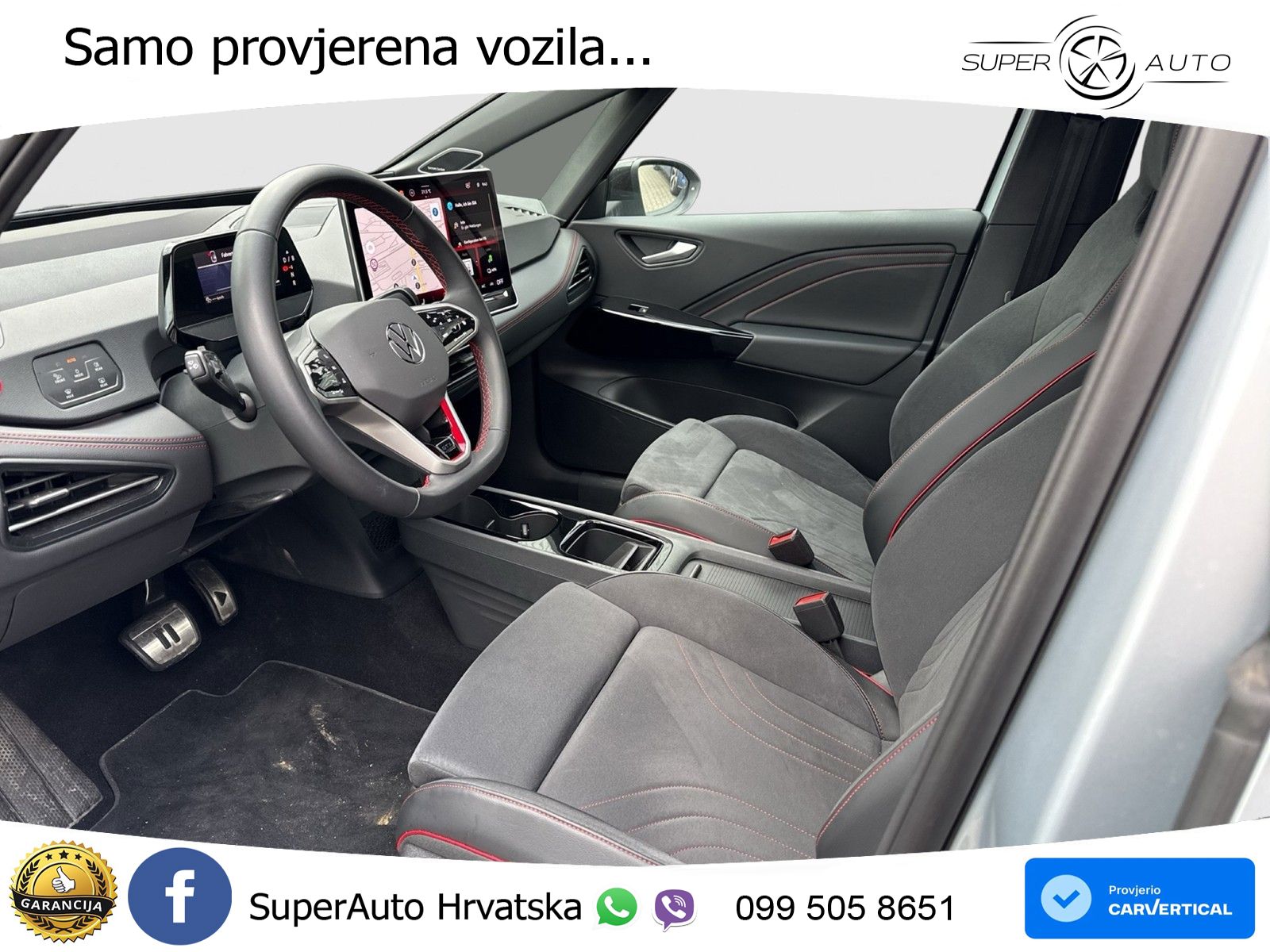 Volkswagen ID.3 GTX 84 kWh (286 KS) LED+GR SJED+ACC