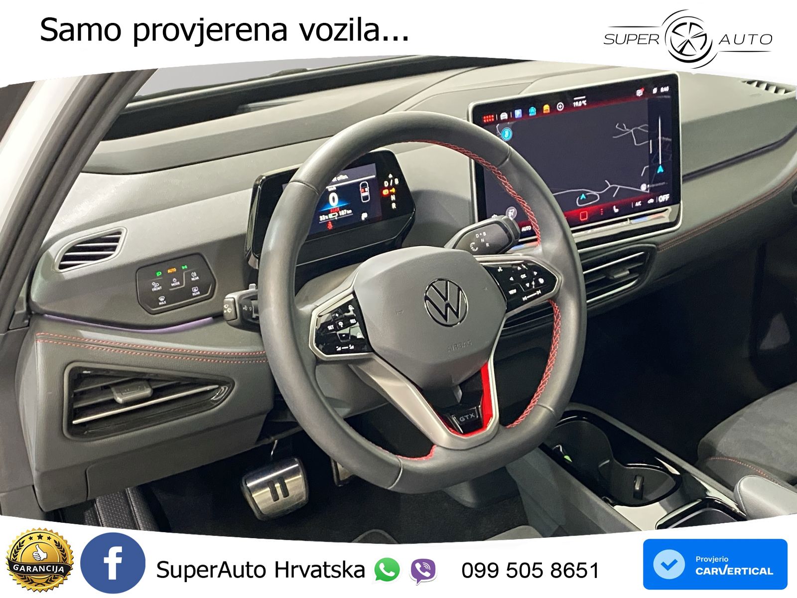 Volkswagen ID.3 GTX Performance 84 kWh (326 KS) LED+GR SJED+ACC