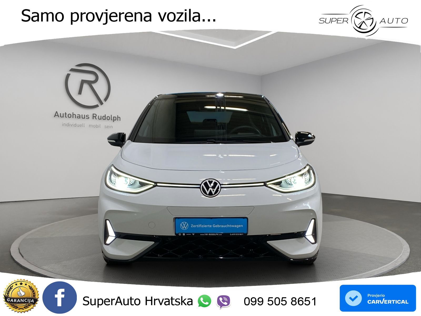 Volkswagen ID.3 GTX Performance 84 kWh (326 KS) LED+GR SJED+ACC