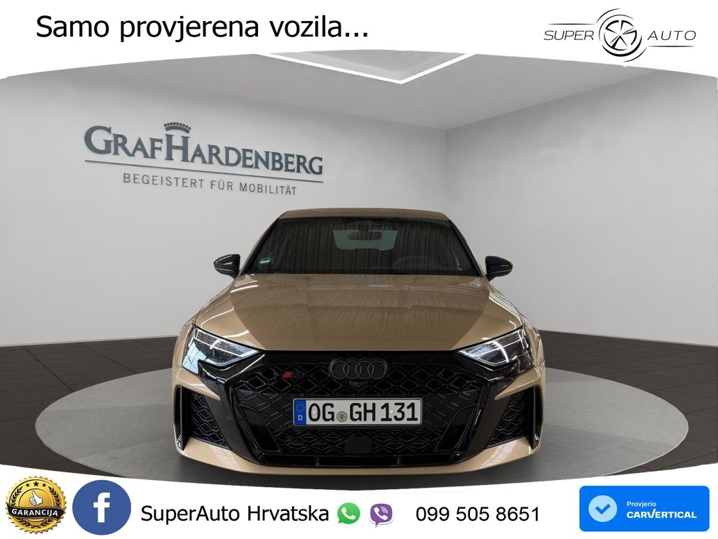 Audi RS3 Sedan 2.5 TFSI (400 KS) quattro S tronic LED+GR SJED+ACC