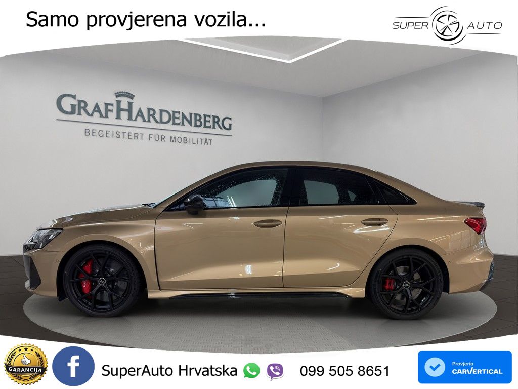 Audi RS3 Sedan 2.5 TFSI (400 KS) quattro S tronic LED+GR SJED+ACC