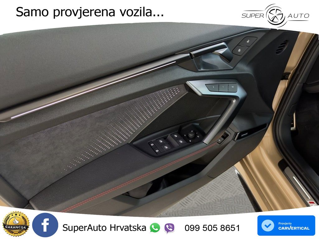 Audi RS3 Sedan 2.5 TFSI (400 KS) quattro S tronic LED+GR SJED+ACC