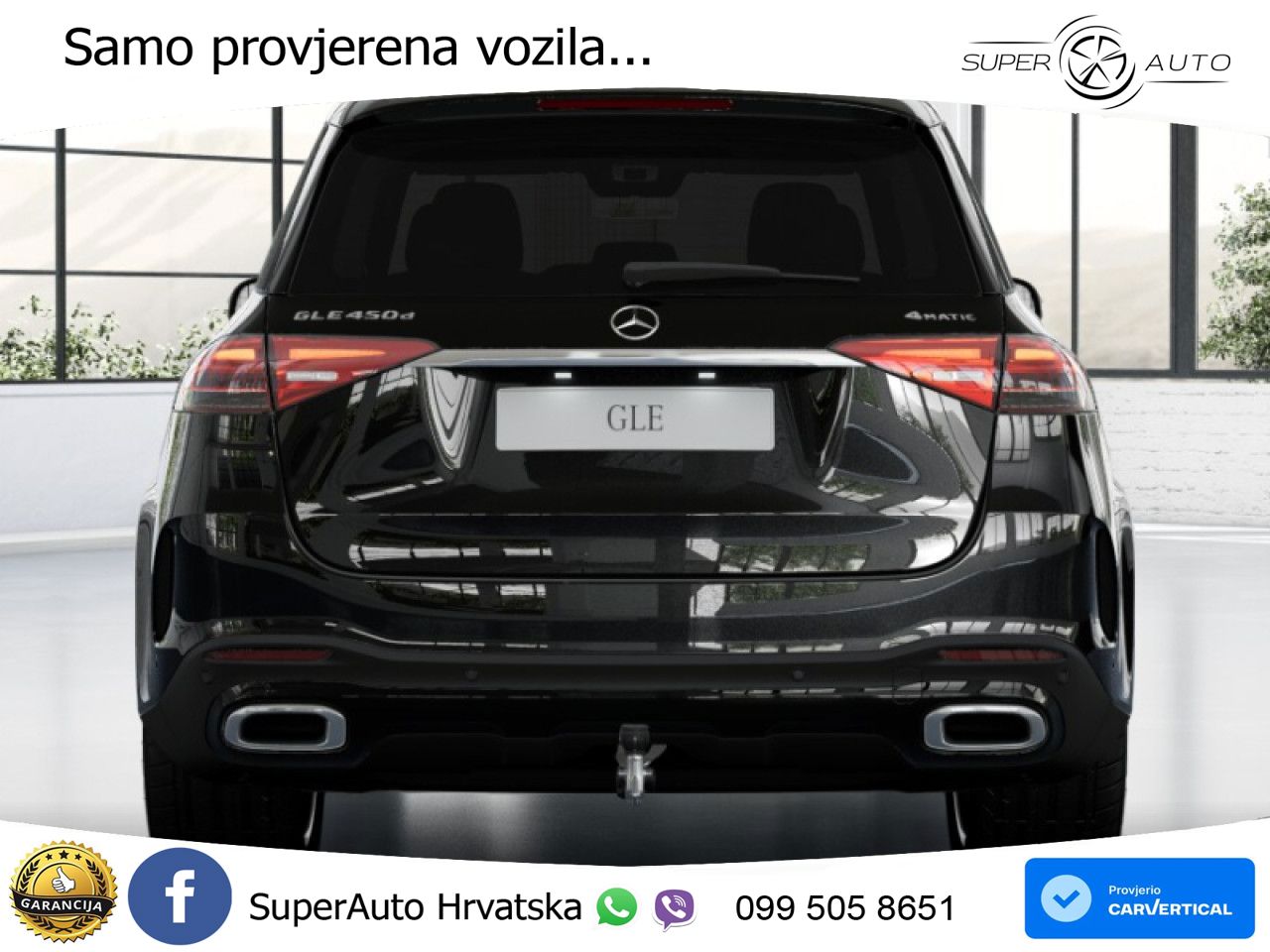 Mercedes GLE 450d (367 KS) EQ Boost 4MATIC 9G-TRONIC AMG LED+GR SJED+ACC