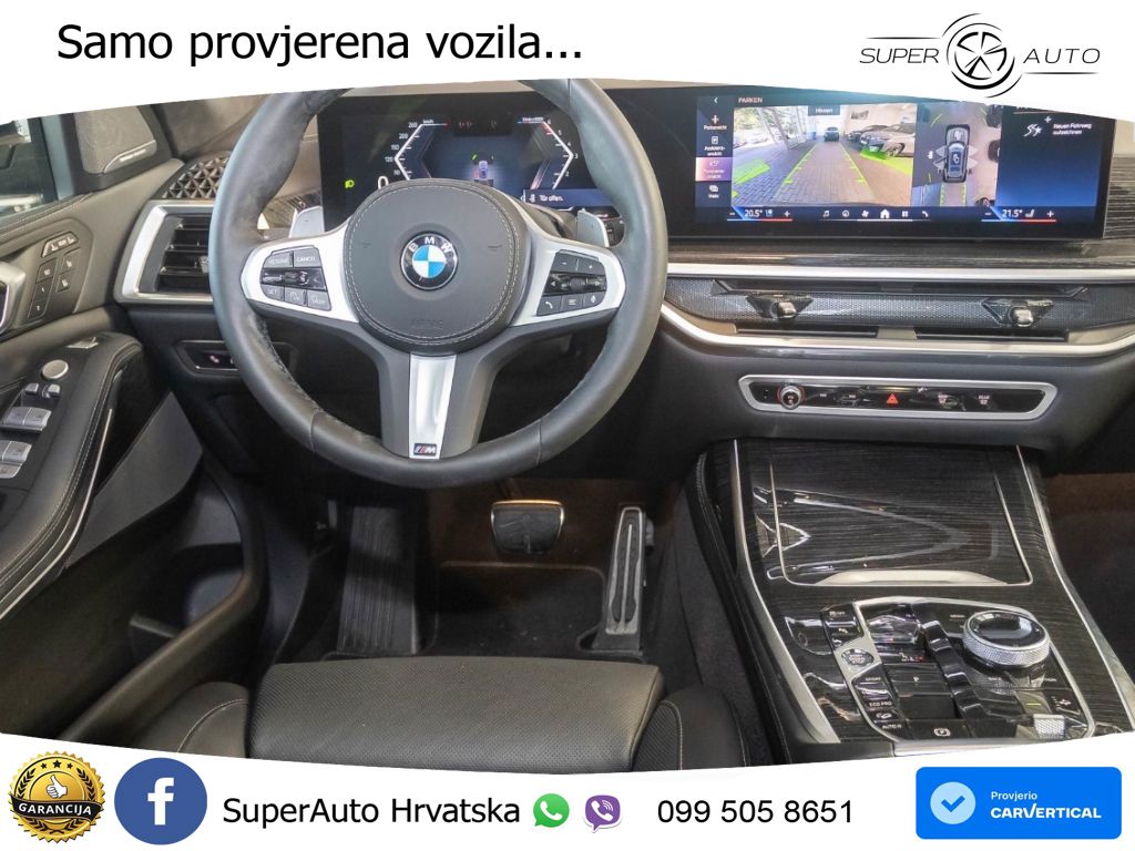 BMW X7 40d (352 KS) xDrive Steptronic LED+GR SJED+ACC