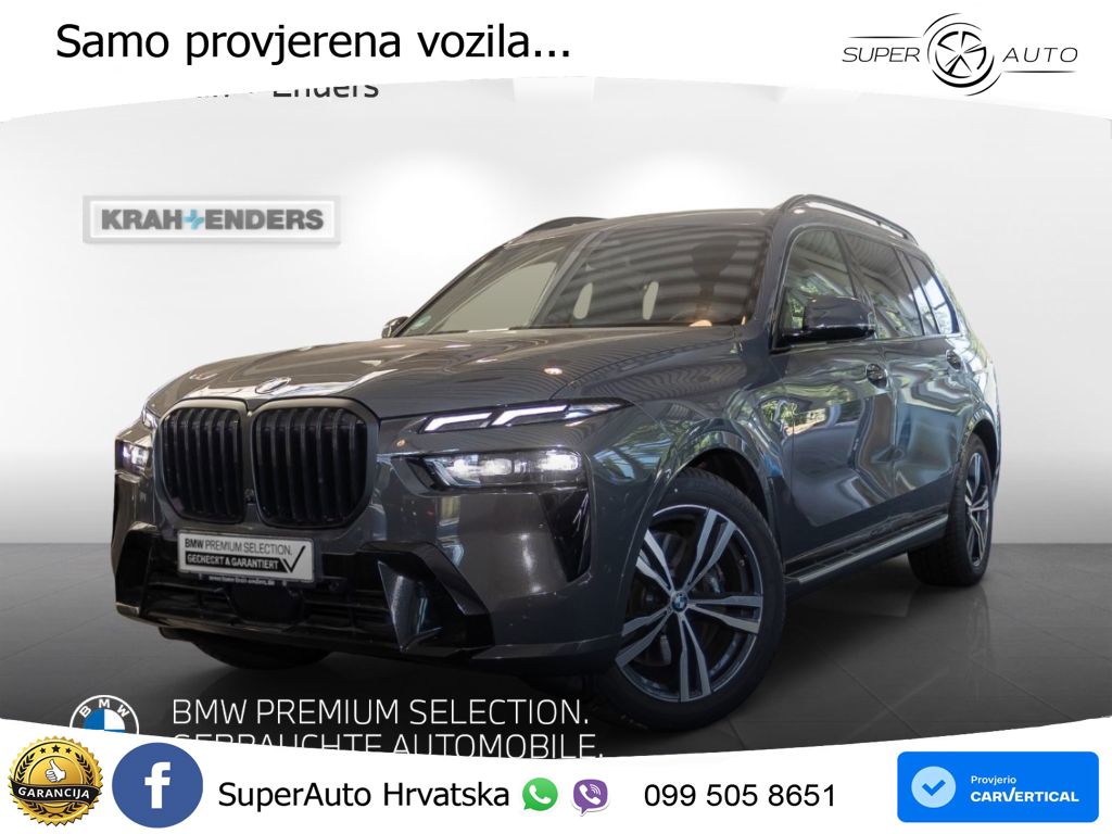 BMW X7 40d (352 KS) xDrive Steptronic LED+GR SJED+ACC