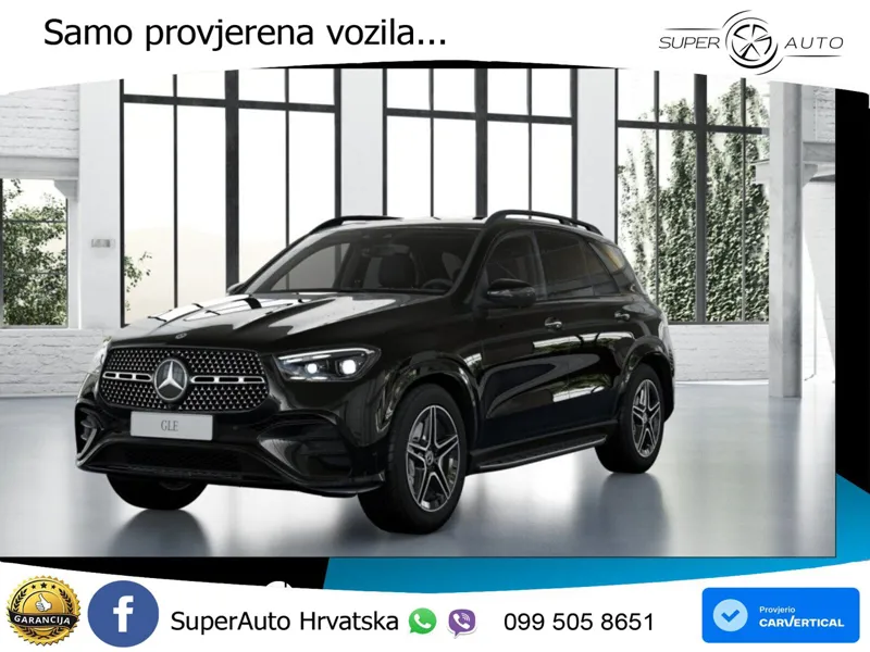 Mercedes GLE 450d (367 KS) EQ Boost 4MATIC 9G-TRONIC AMG LED+GR SJED+ACC