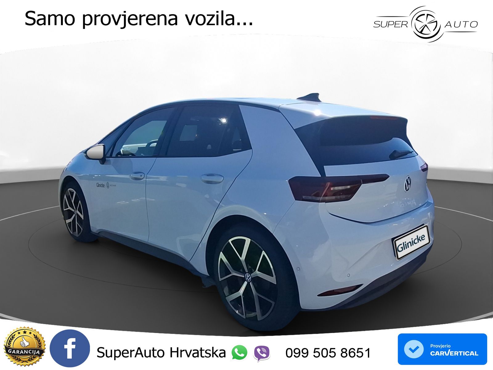 Volkswagen ID.3 79 kWh (231 KS) LED+GR SJED+ACC