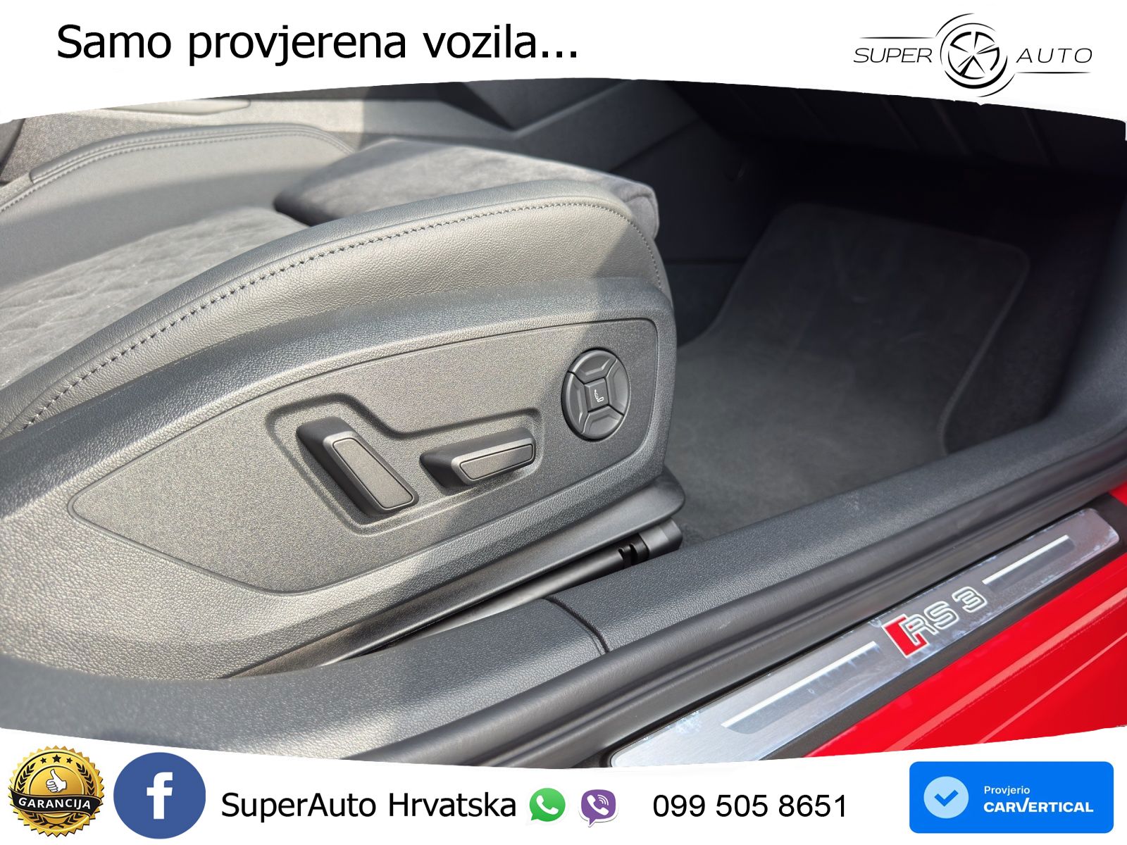 Audi RS3 Sedan 2.5 TFSI (400 KS) quattro S tronic LED+GR SJED+ACC