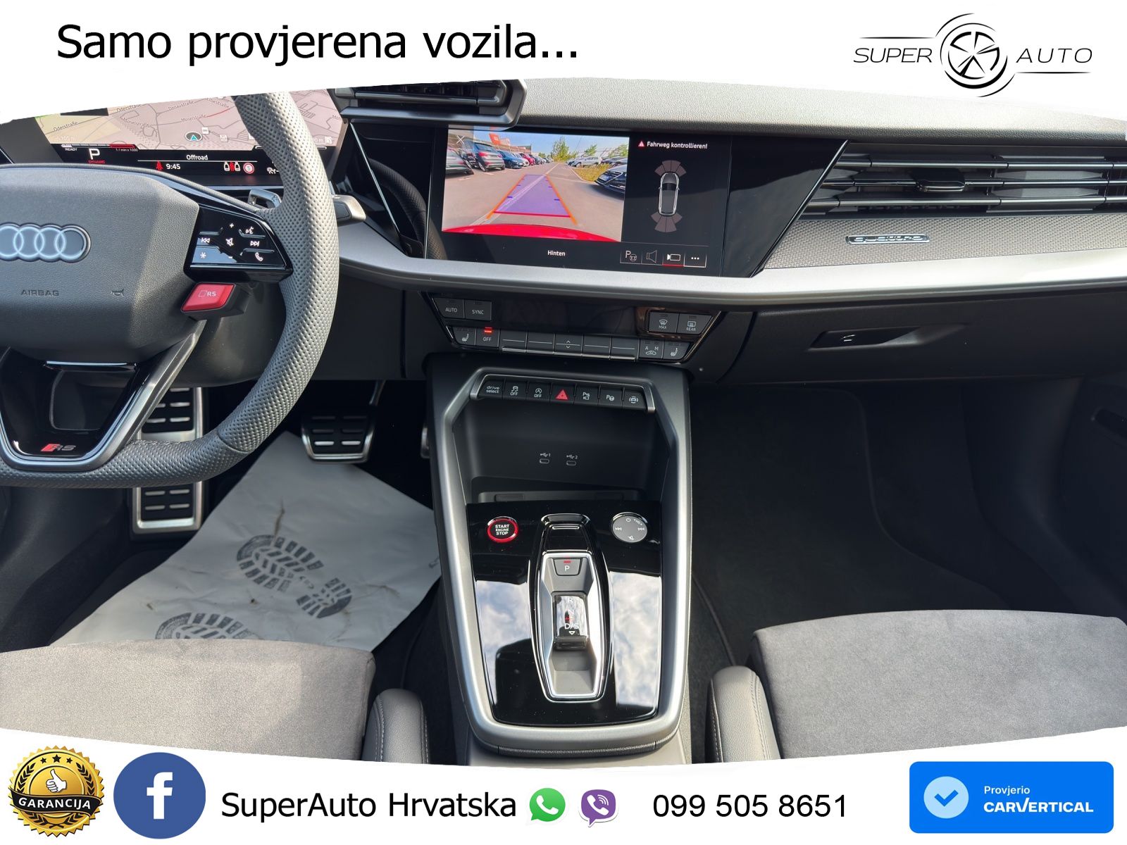 Audi RS3 Sedan 2.5 TFSI (400 KS) quattro S tronic LED+GR SJED+ACC