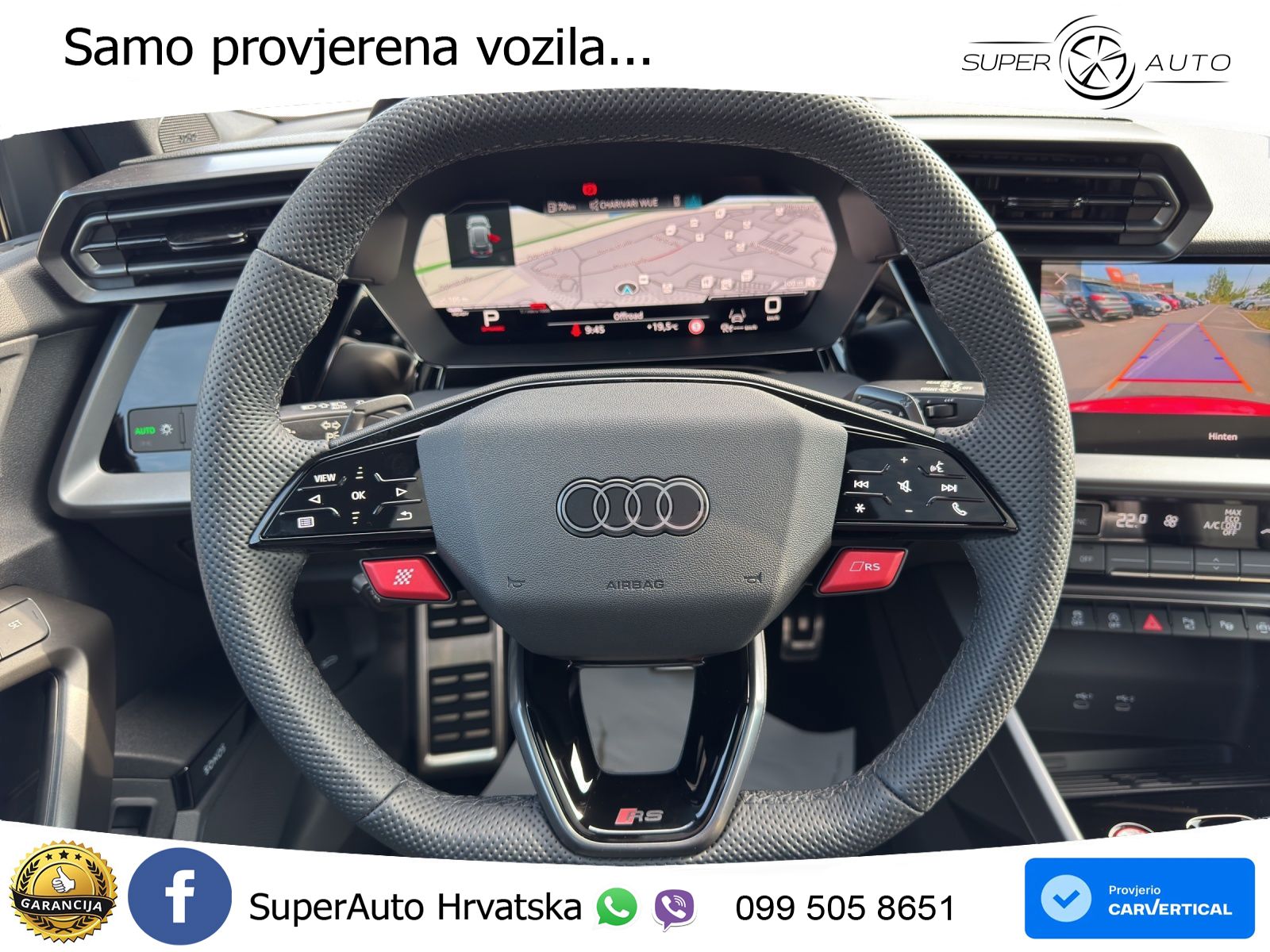 Audi RS3 Sedan 2.5 TFSI (400 KS) quattro S tronic LED+GR SJED+ACC