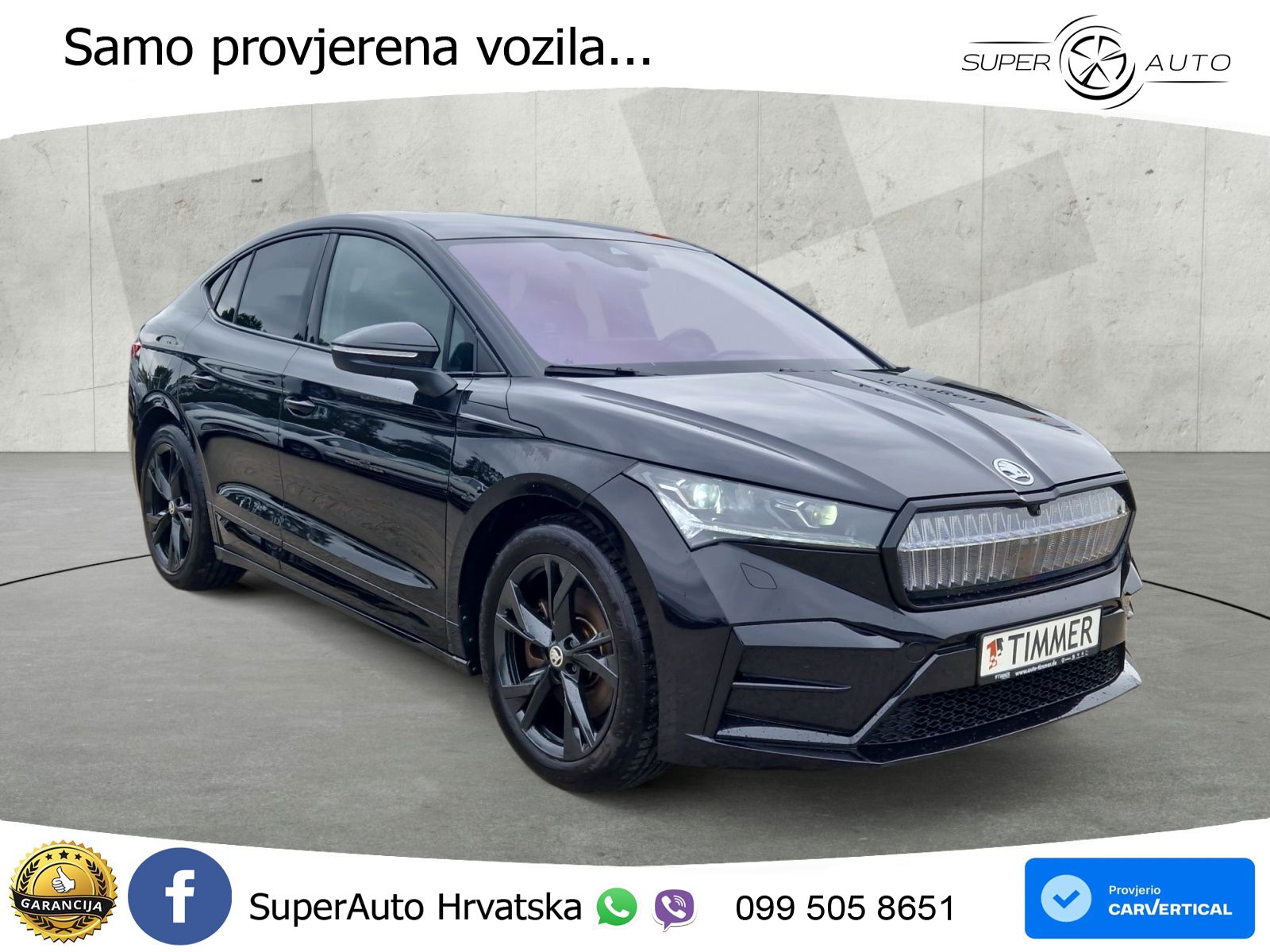Škoda Enyaq Coupe iV RS 82 kWh (299 KS) AWD LED+GR SJED+ACC