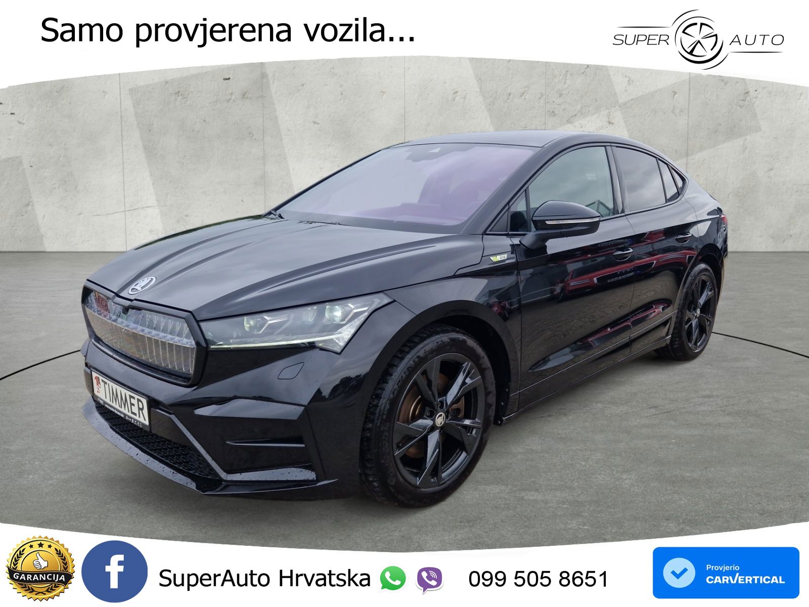Škoda Enyaq Coupe iV RS 82 kWh (299 KS) AWD LED+GR SJED+ACC