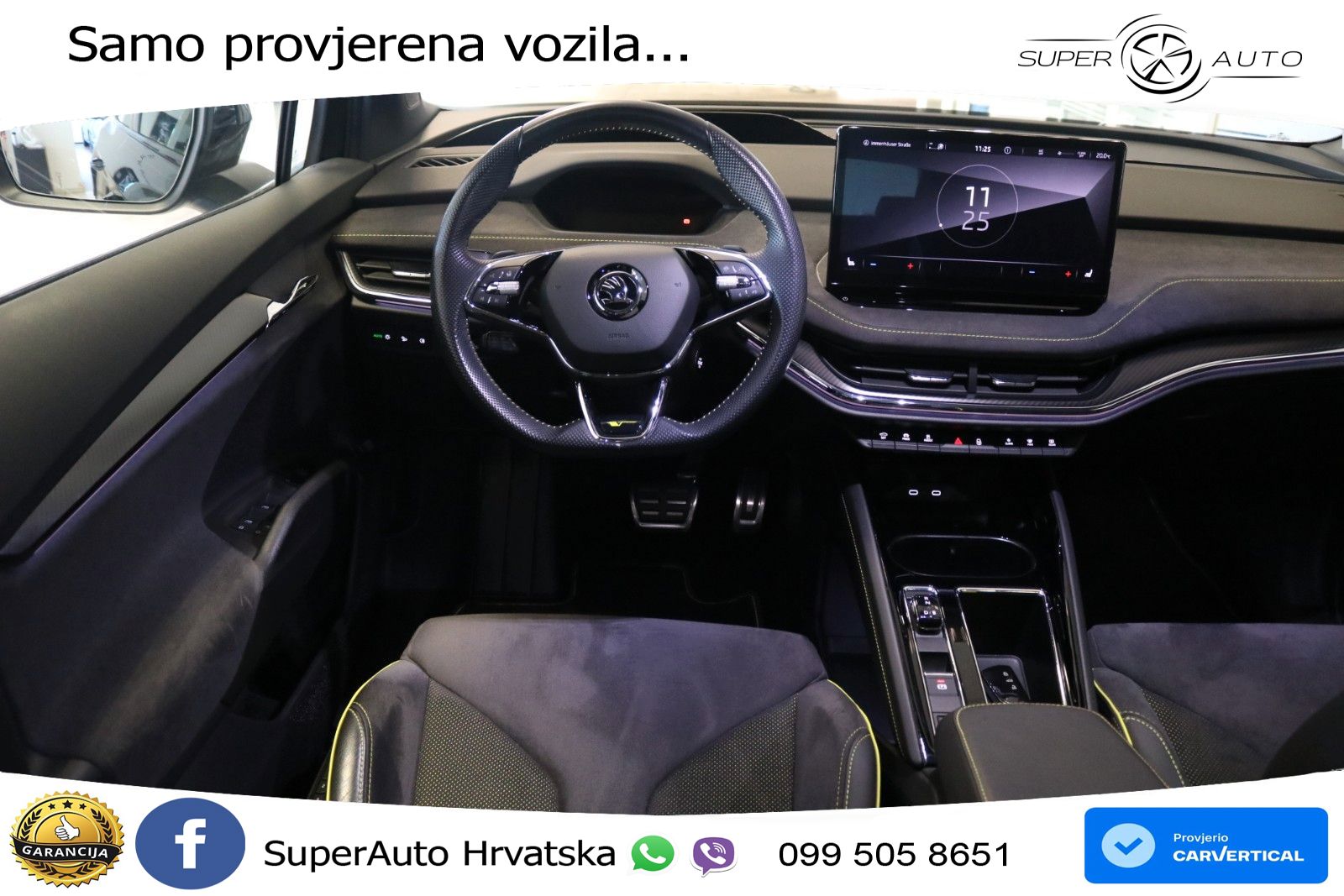 Škoda Enyaq Coupe iV RS 82 kWh (299 KS) AWD Lounge LED+GR SJED+ACC
