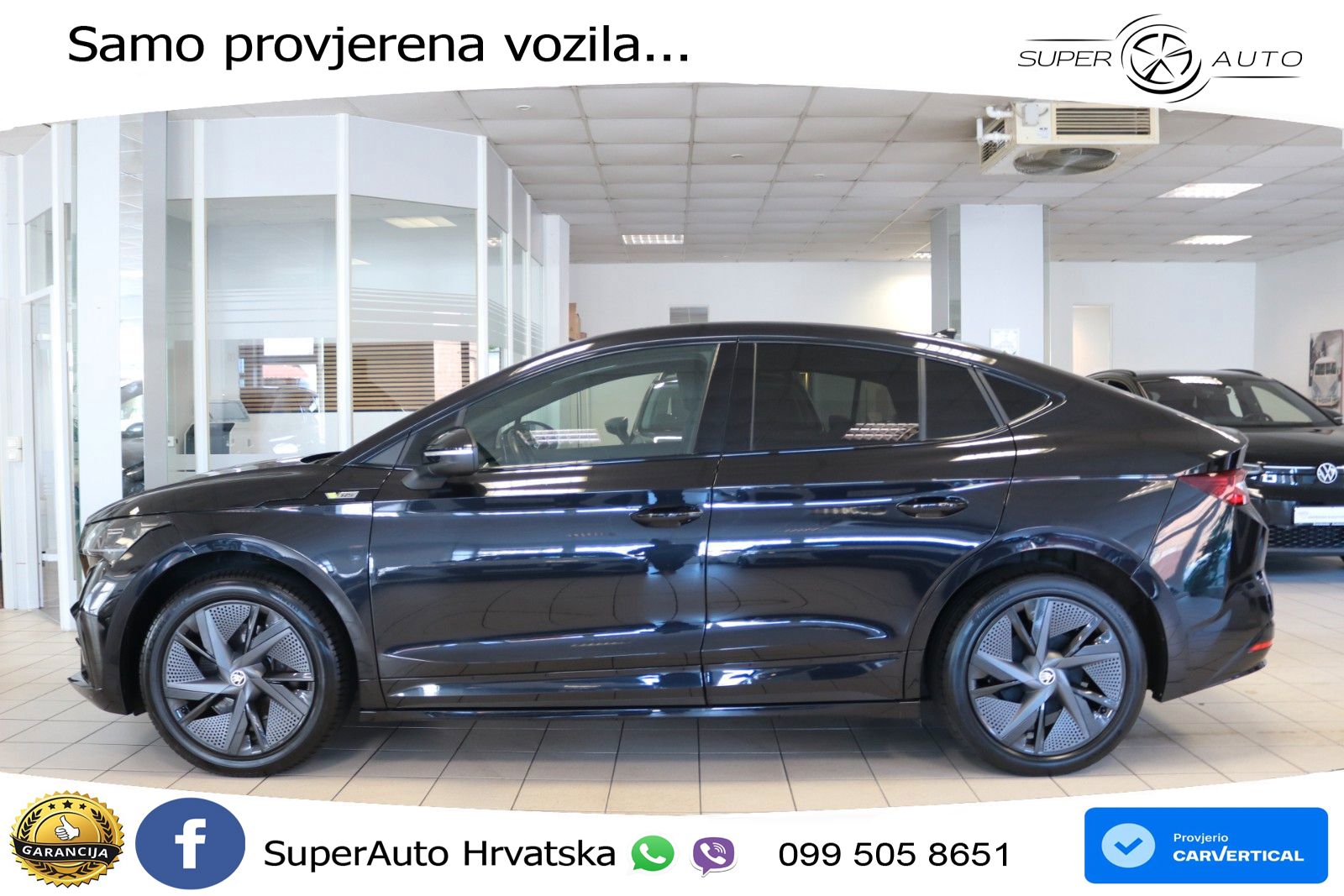 Škoda Enyaq Coupe iV RS 82 kWh (299 KS) AWD Lounge LED+GR SJED+ACC