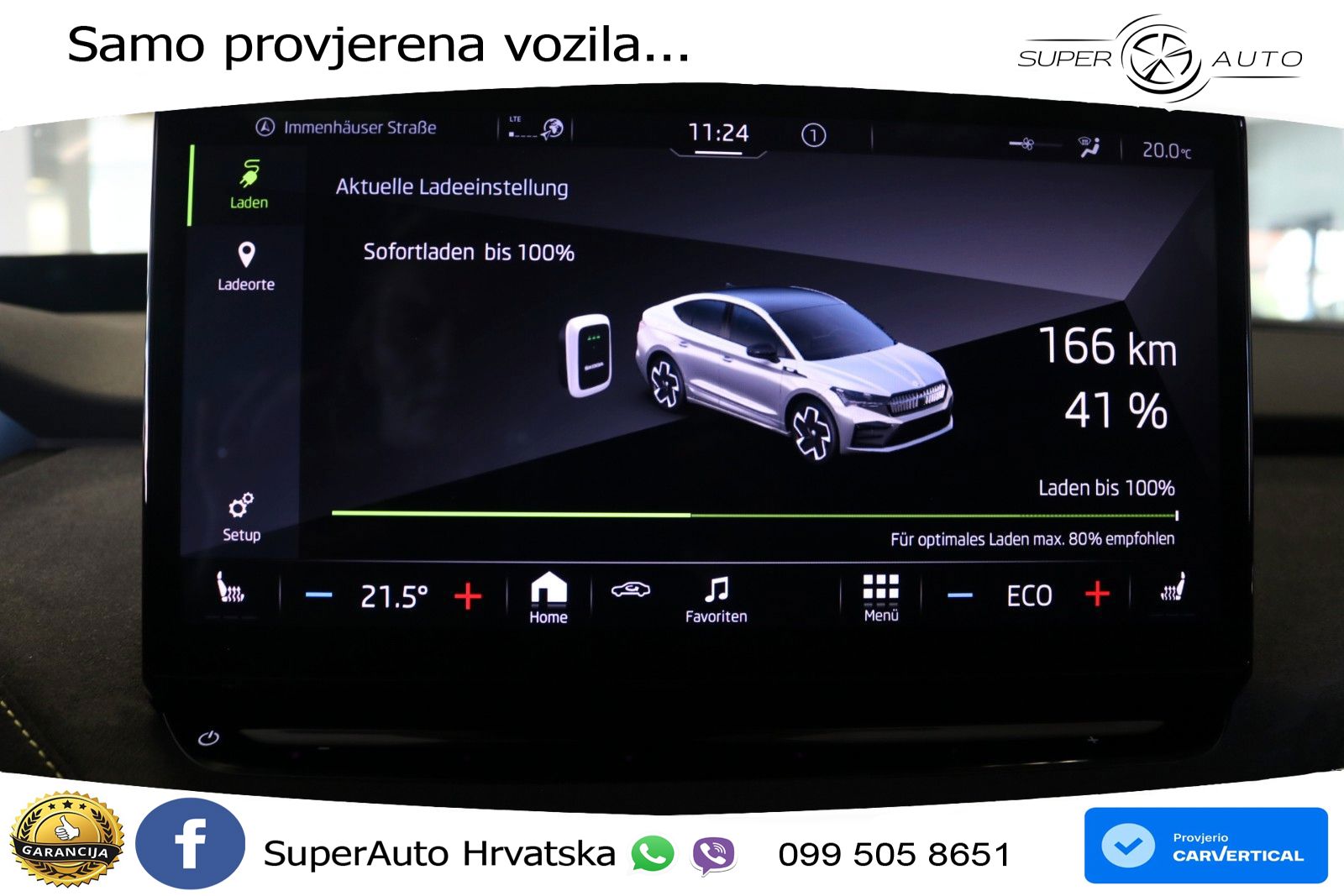 Škoda Enyaq Coupe iV RS 82 kWh (299 KS) AWD Lounge LED+GR SJED+ACC