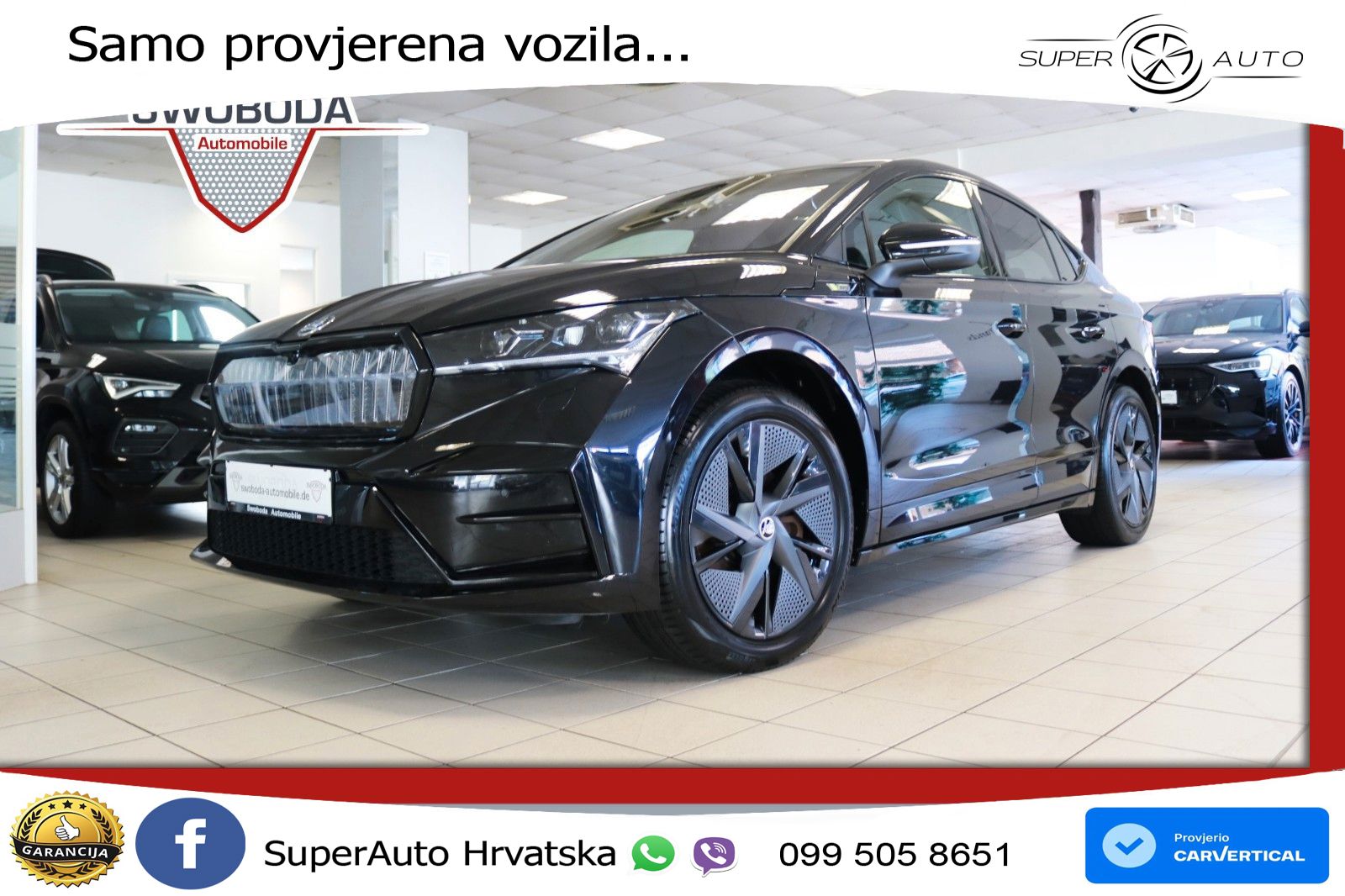 Škoda Enyaq Coupe iV RS 82 kWh (299 KS) AWD Lounge LED+GR SJED+ACC