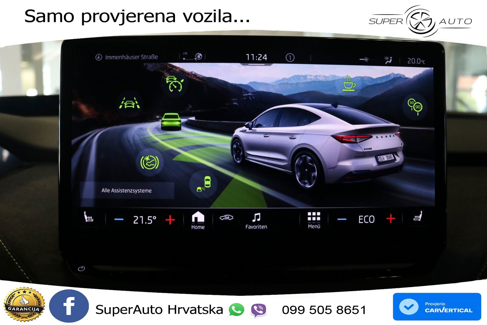 Škoda Enyaq Coupe iV RS 82 kWh (299 KS) AWD Lounge LED+GR SJED+ACC