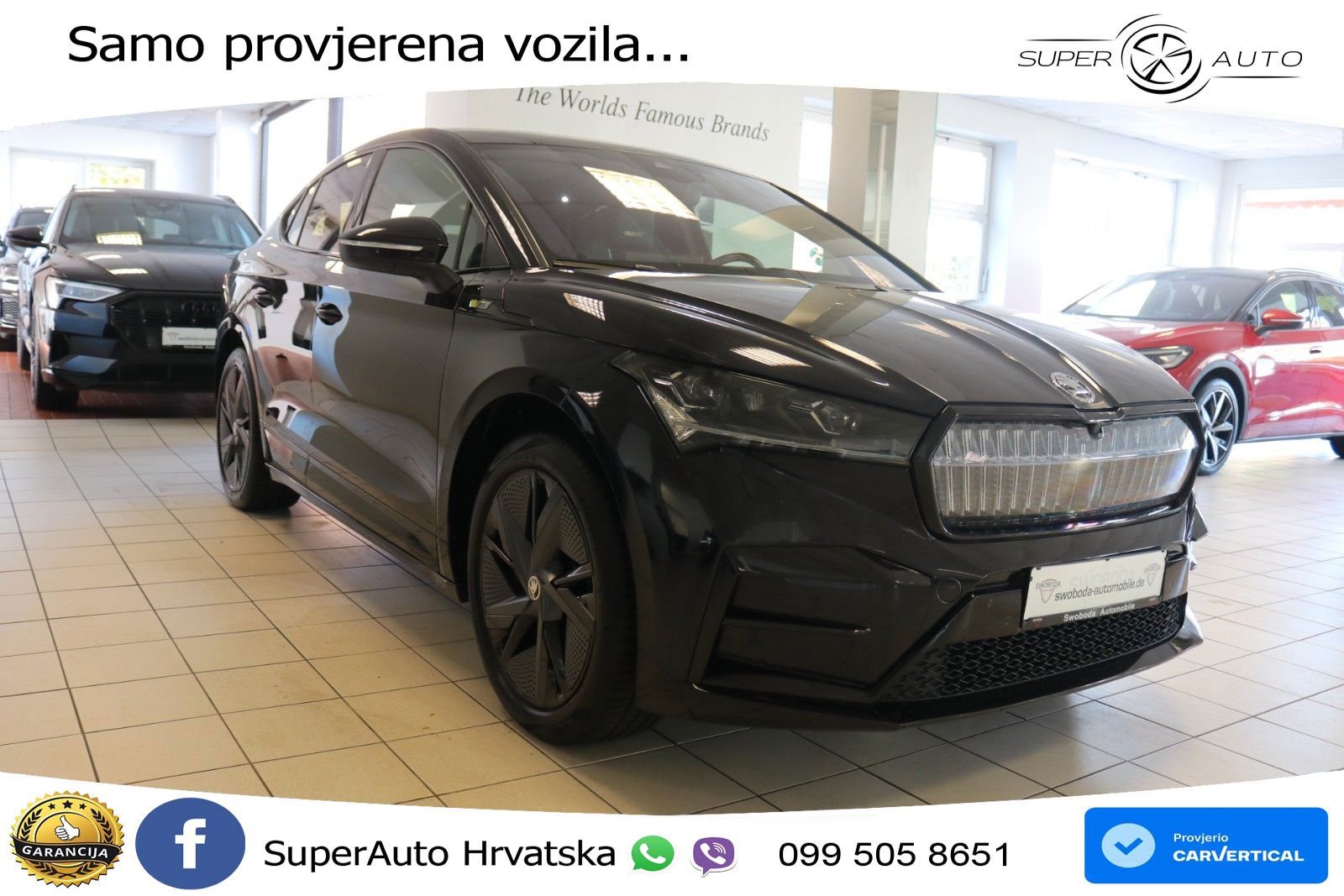 Škoda Enyaq Coupe iV RS 82 kWh (299 KS) AWD Lounge LED+GR SJED+ACC
