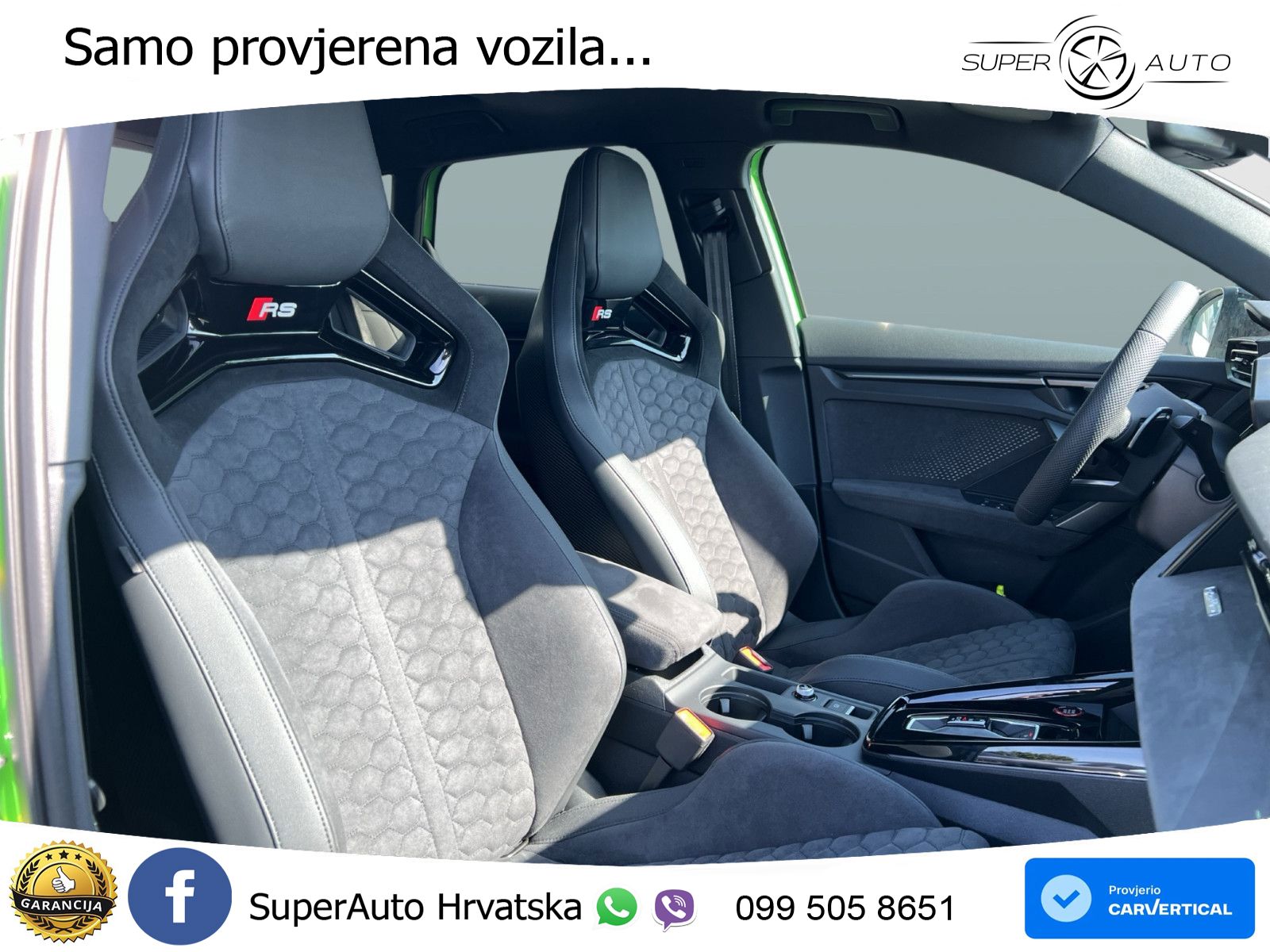 Audi RS3 Sedan 2.5 TFSI (400 KS) quattro S tronic LED+GR SJED+ACC