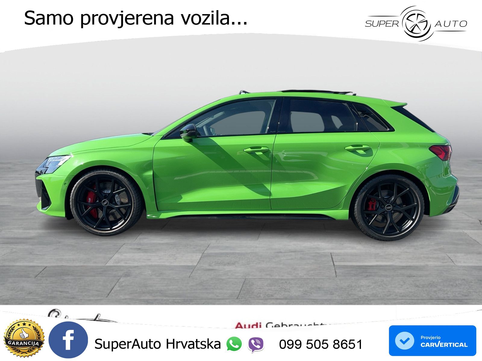 Audi RS3 Sedan 2.5 TFSI (400 KS) quattro S tronic LED+GR SJED+ACC