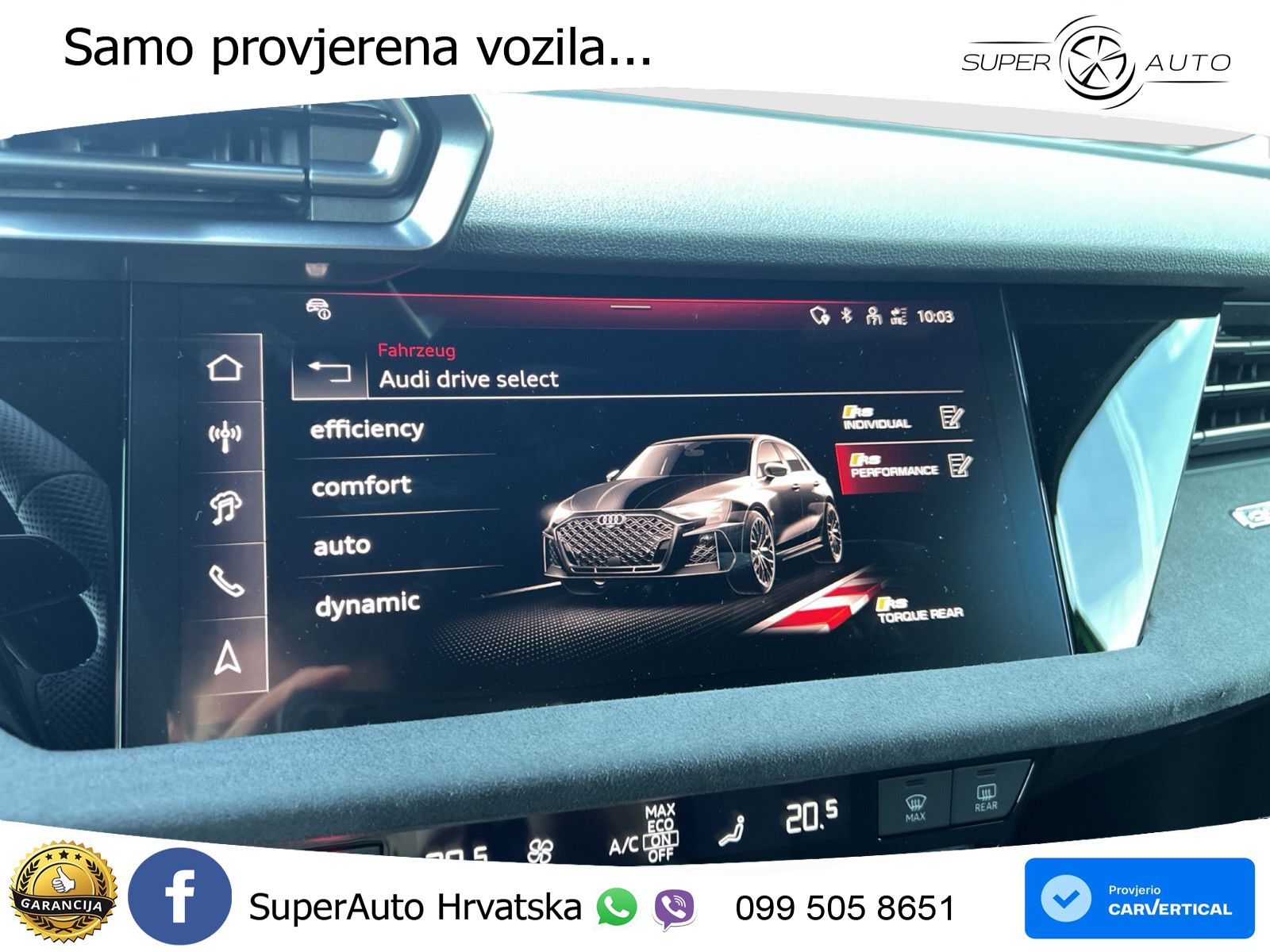 Audi RS3 Sedan 2.5 TFSI (400 KS) quattro S tronic LED+GR SJED+ACC