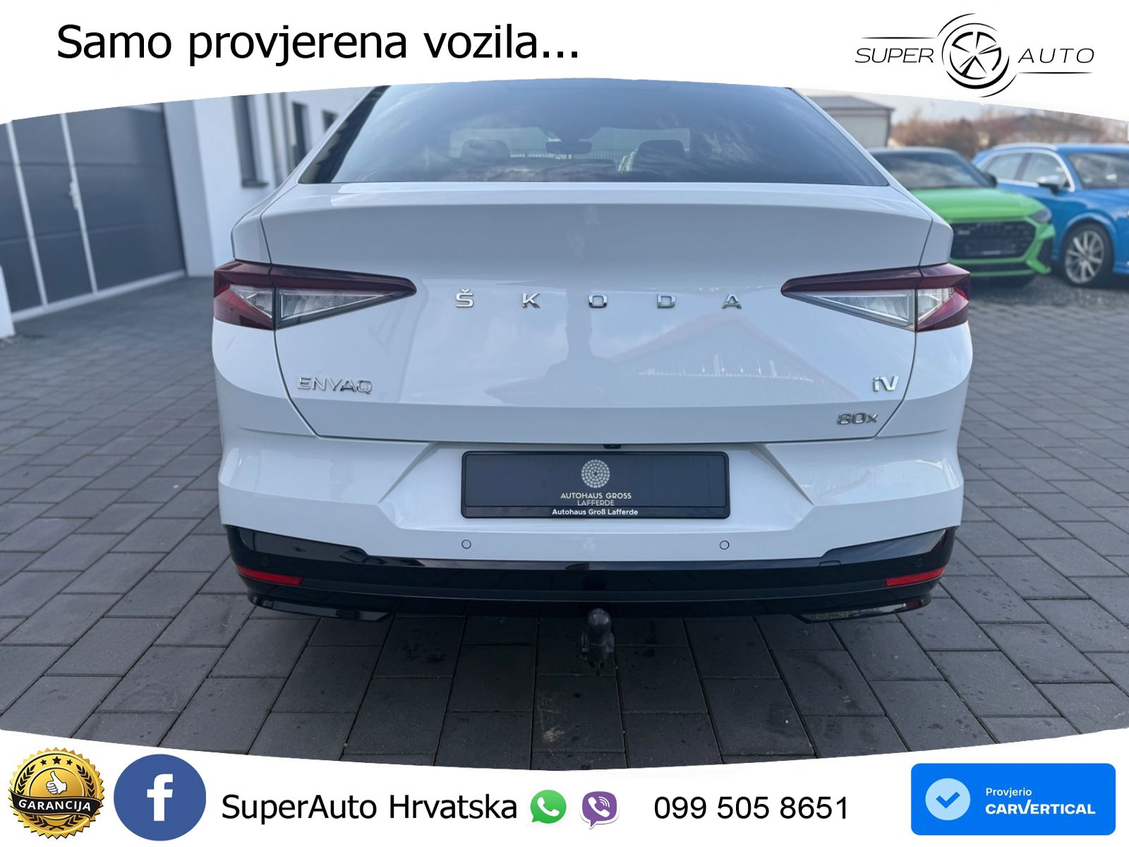 Škoda Enyaq iV 80x 82 kWh (265 KS) AWD