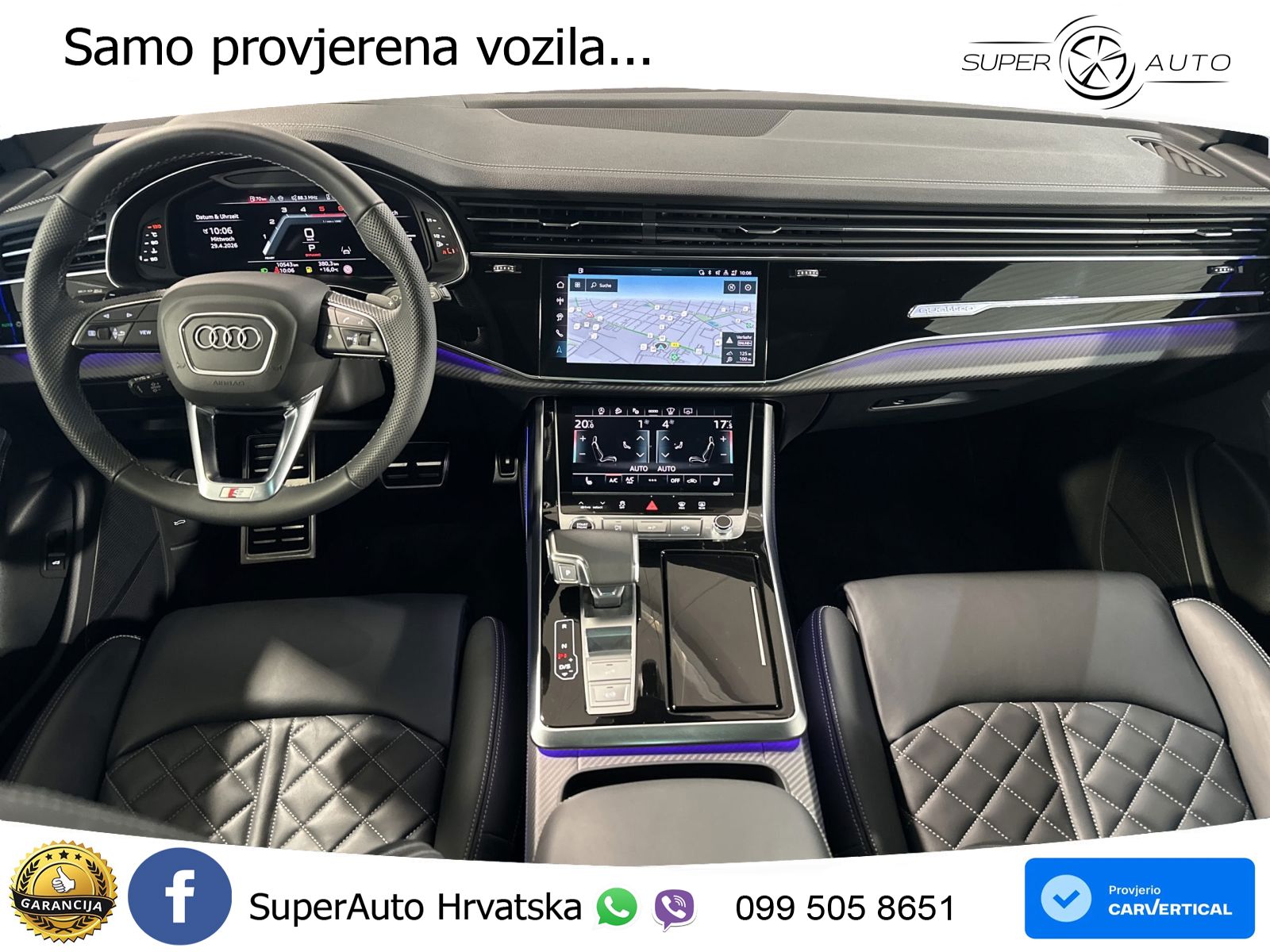 Audi Q8 50 TDI V6 (286 KS) quattro Tiptronic