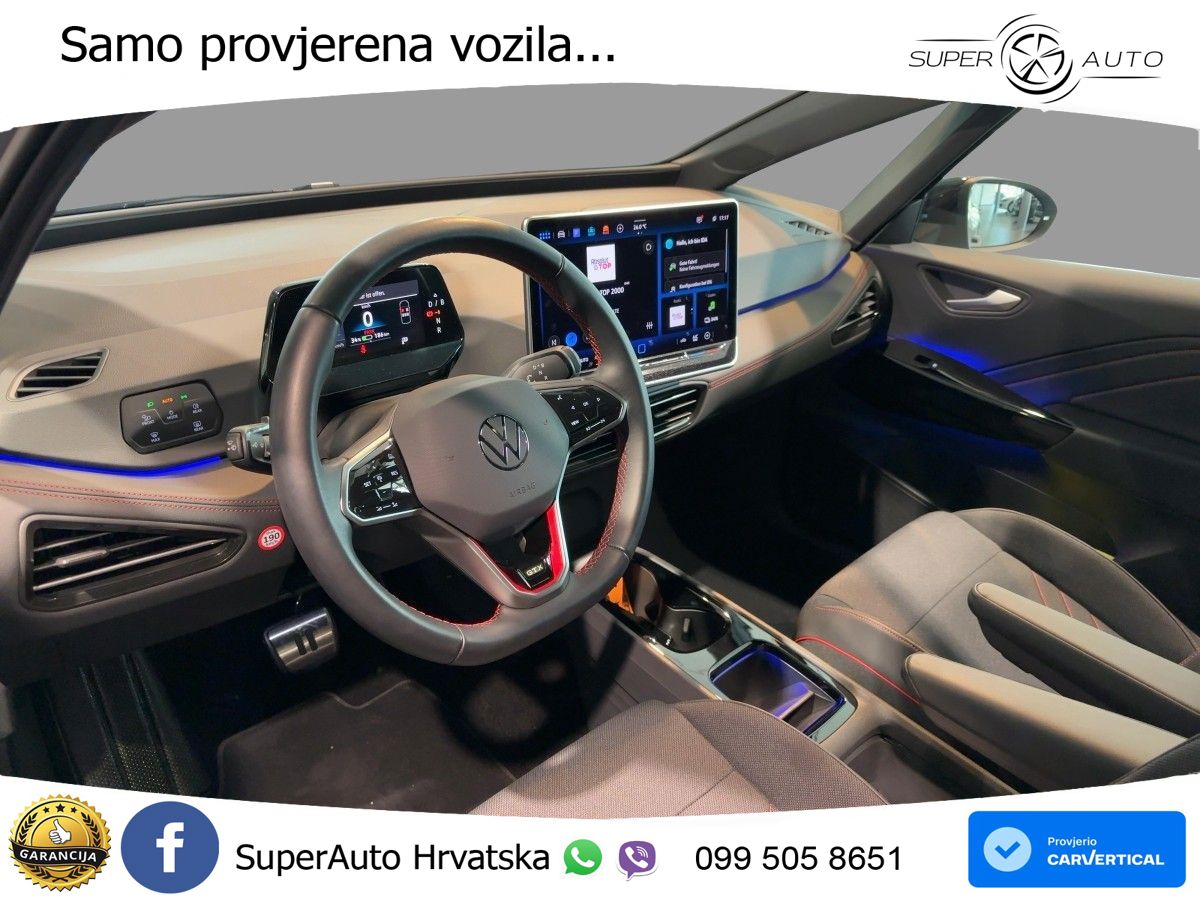 Volkswagen ID.3 GTX Performance 84 kWh (326 KS) LED+ACC