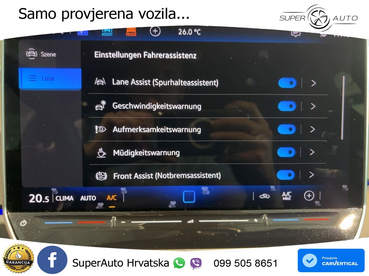 Volkswagen ID.3 GTX Performance 84 kWh (326 KS) LED+ACC