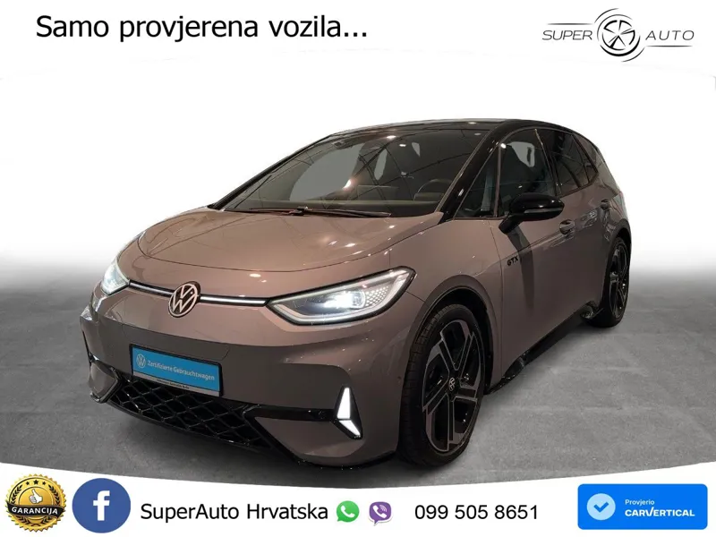 Volkswagen ID.3 GTX Performance 84 kWh (326 KS) LED+ACC