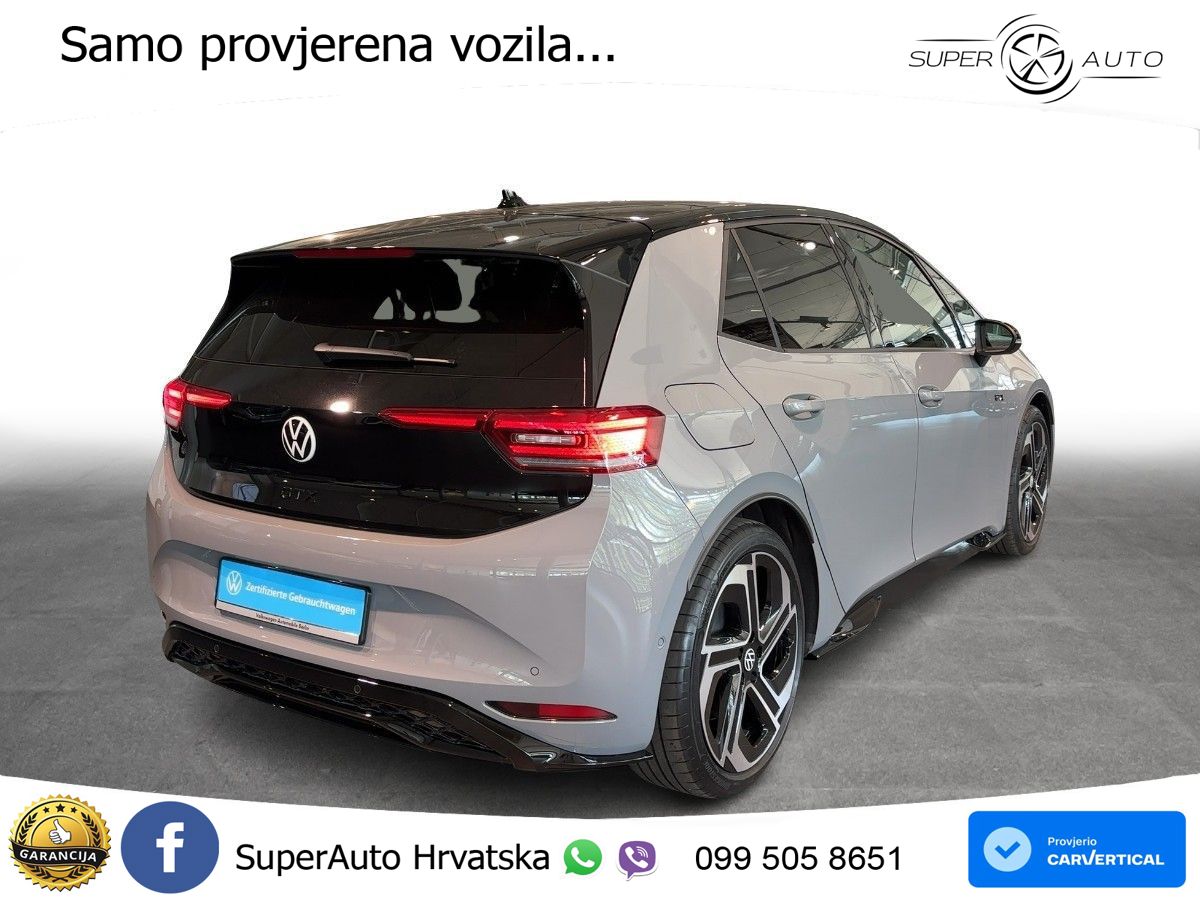 Volkswagen ID.3 GTX Performance 84 kWh (326 KS) LED+ACC