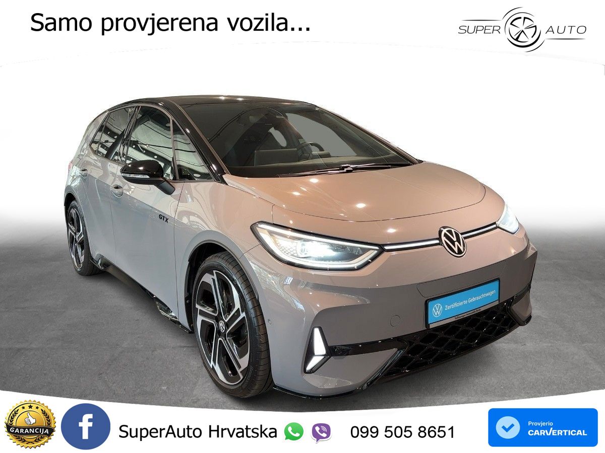 Volkswagen ID.3 GTX Performance 84 kWh (326 KS) LED+ACC