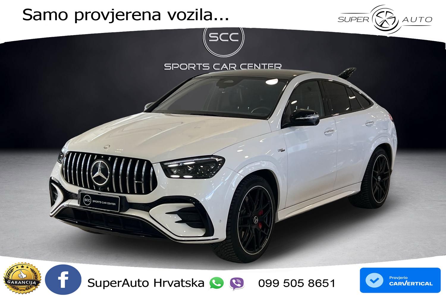 Mercedes AMG GLE Coupe 53 (435 KS) EQ Boost 4MATIC+ AMG SPEEDSHIFT TCT 9G LED+GR SJED+ACC
