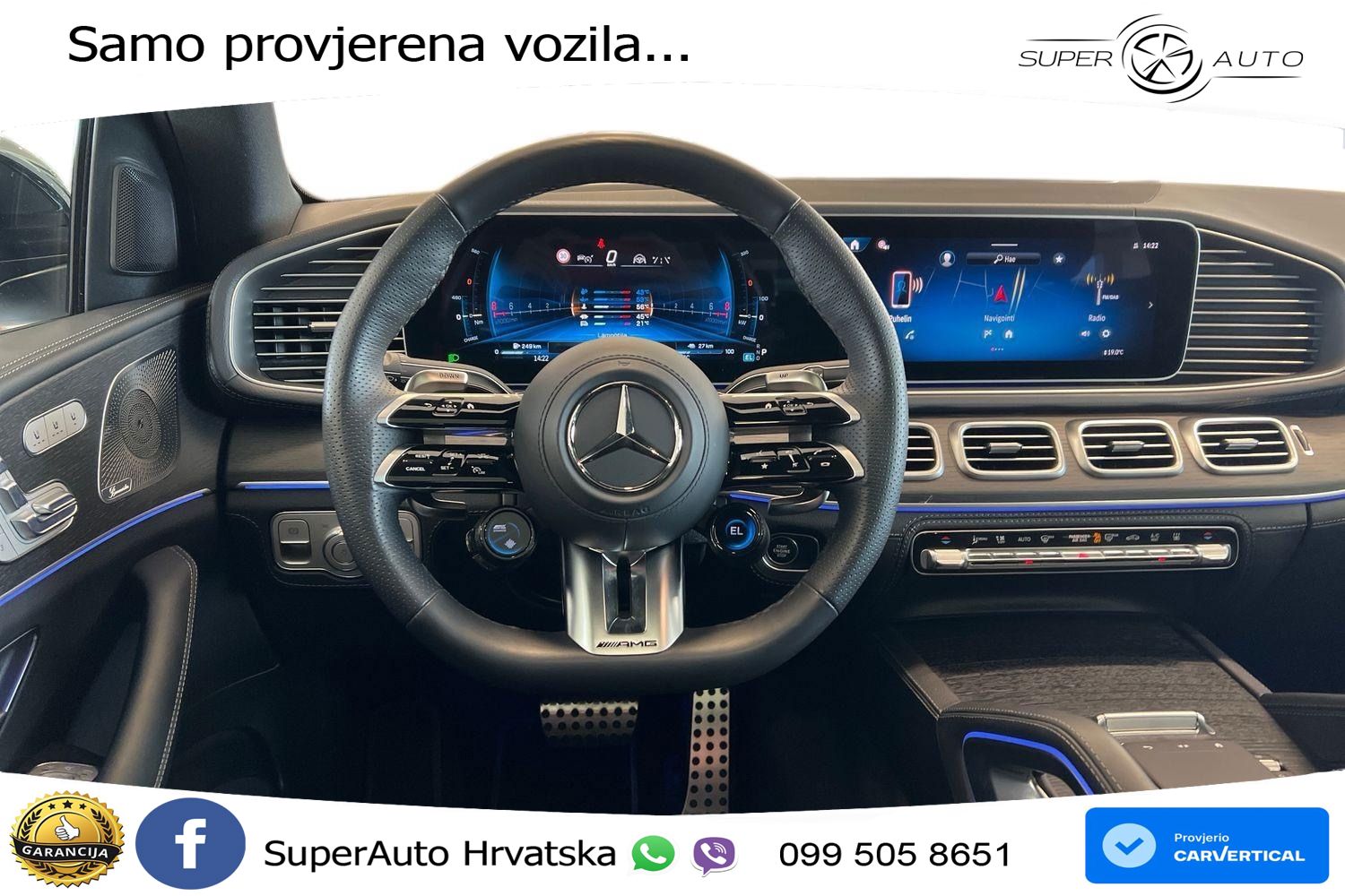 Mercedes AMG GLE Coupe 53 (435 KS) EQ Boost 4MATIC+ AMG SPEEDSHIFT TCT 9G LED+GR SJED+ACC