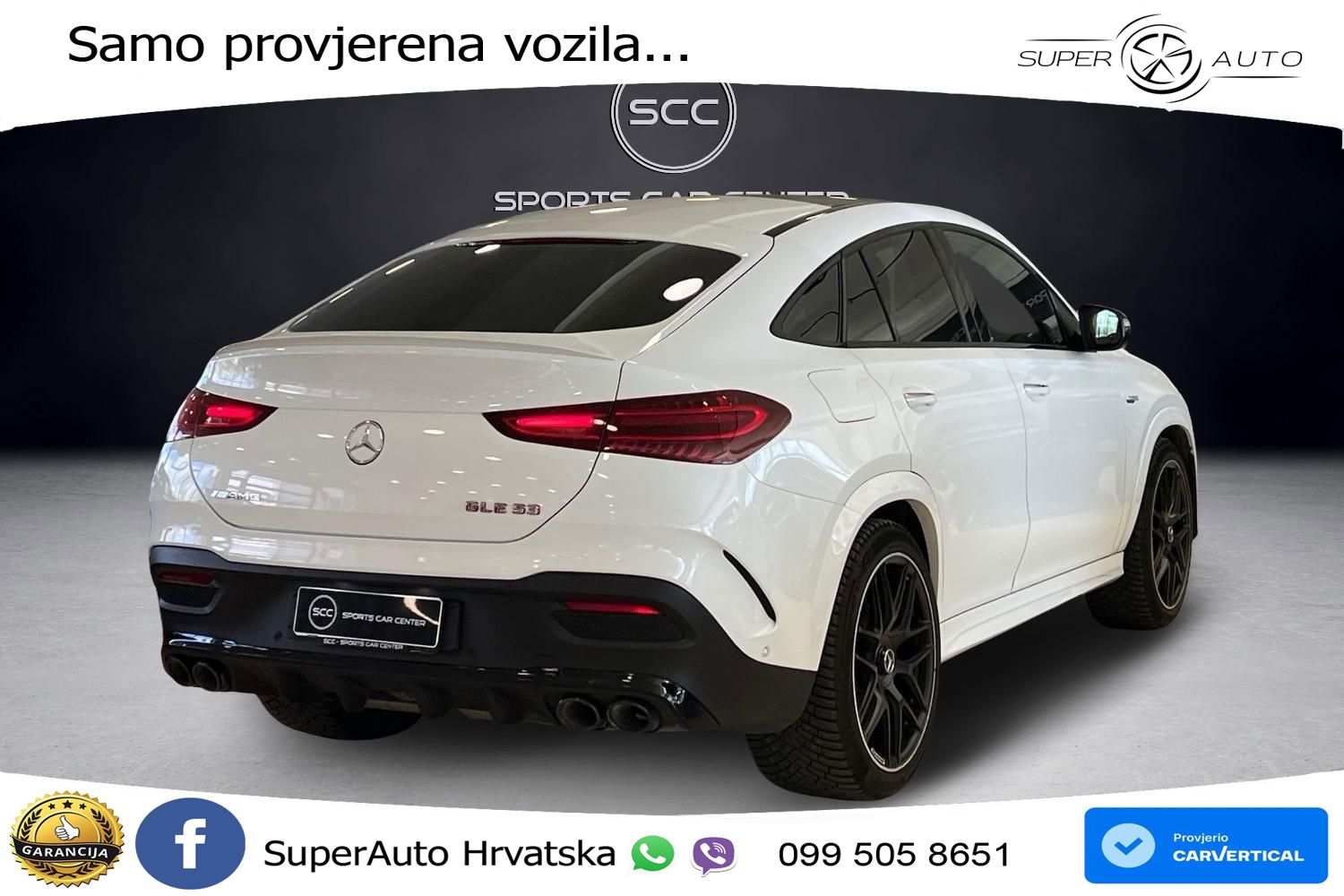 Mercedes AMG GLE Coupe 53 (435 KS) EQ Boost 4MATIC+ AMG SPEEDSHIFT TCT 9G LED+GR SJED+ACC