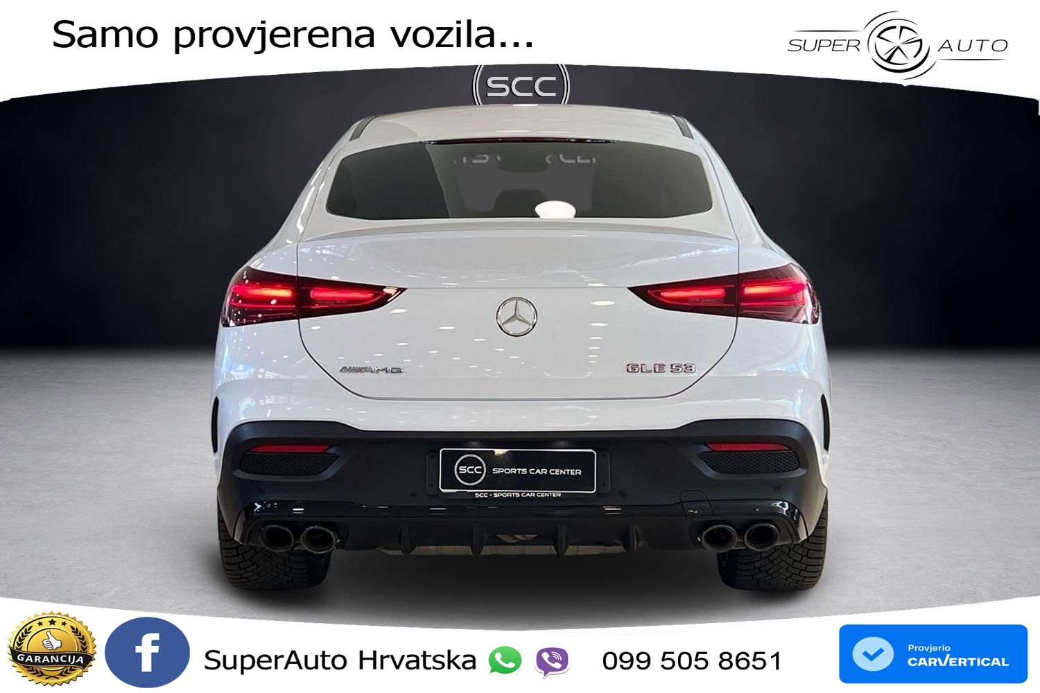 Mercedes AMG GLE Coupe 53 (435 KS) EQ Boost 4MATIC+ AMG SPEEDSHIFT TCT 9G LED+GR SJED+ACC