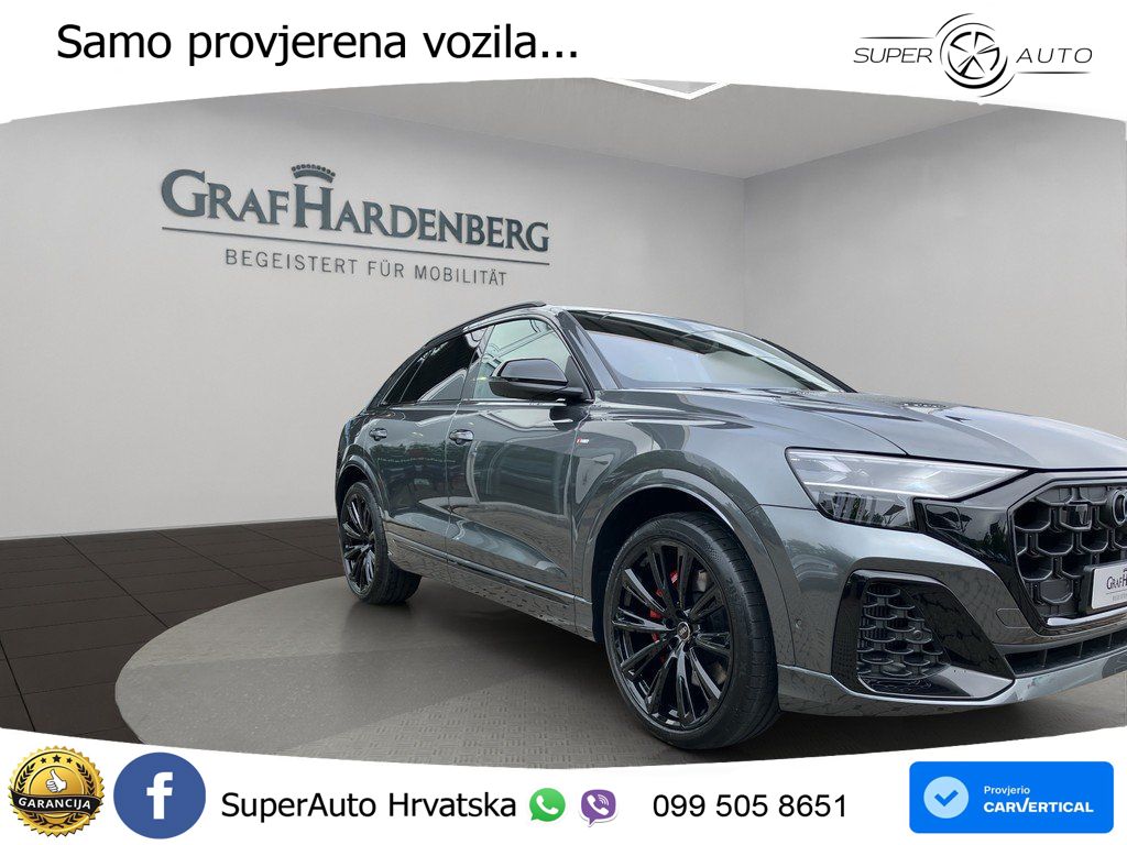 Audi Q8 60 TFSIe V6 (490 KS) quattro Tiptronic 489 KS LED+GR SJED+ACC